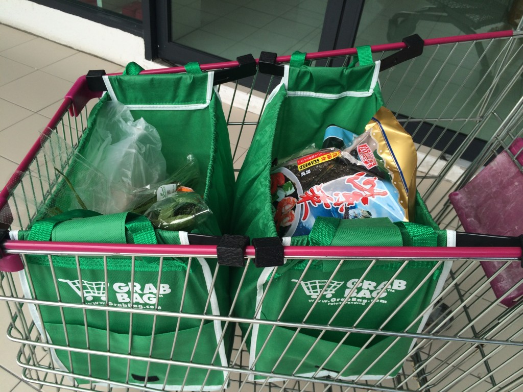 กระเป๋าใส่รถเข็นช็อปปิ้ง Grab Bag