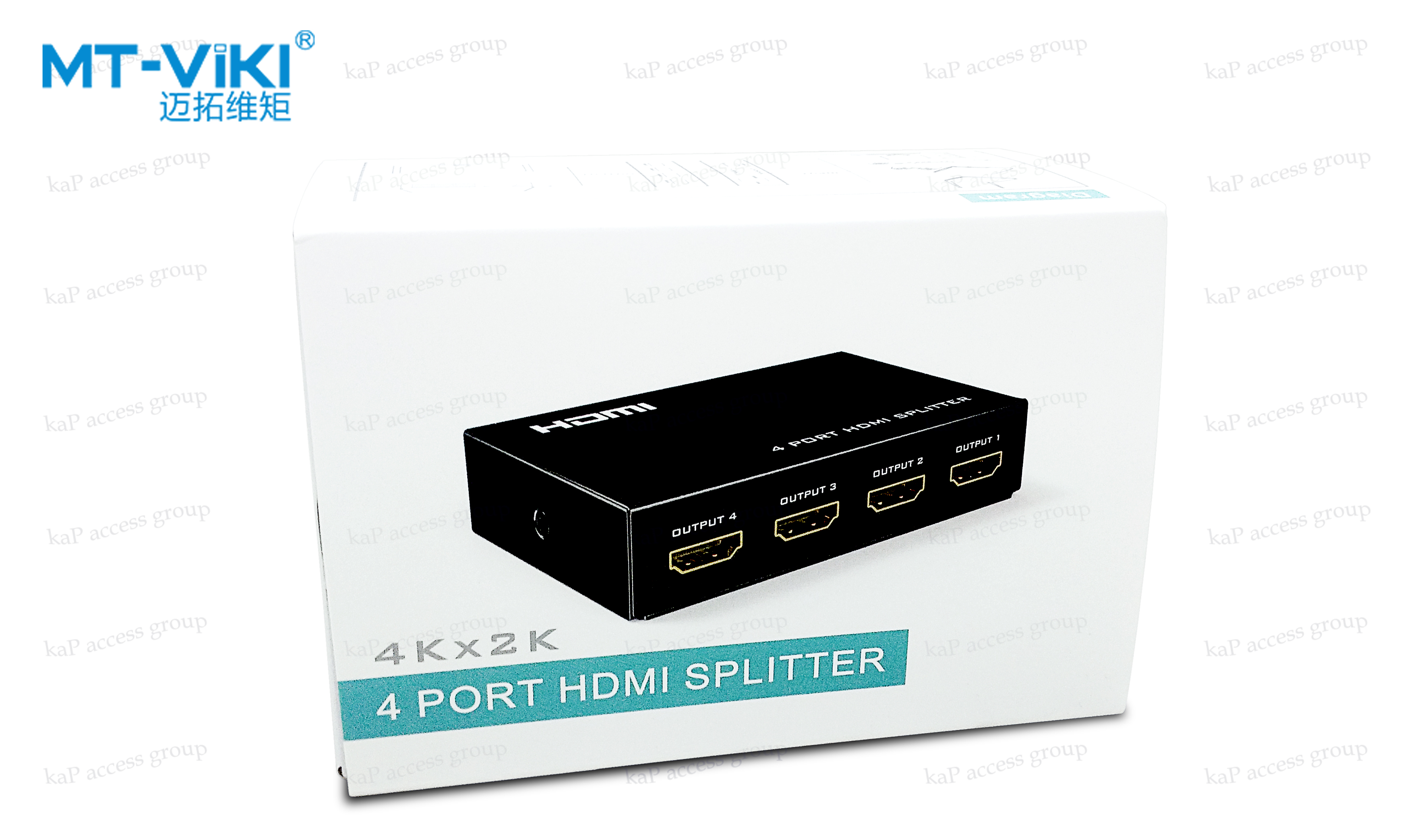 MT-ViKi HDMI Splitter 4 Port (เข้า1ออก4จอ)