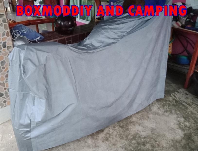 ผ้าคลุมรถจักรยานยนต์ Bigbike SIZE XL 140CM*240CM ขนาดใหญ่คลุมได้ทุกคัน คุ้มราคา กันฝุ่น กันน้ำ กันแดด 100%