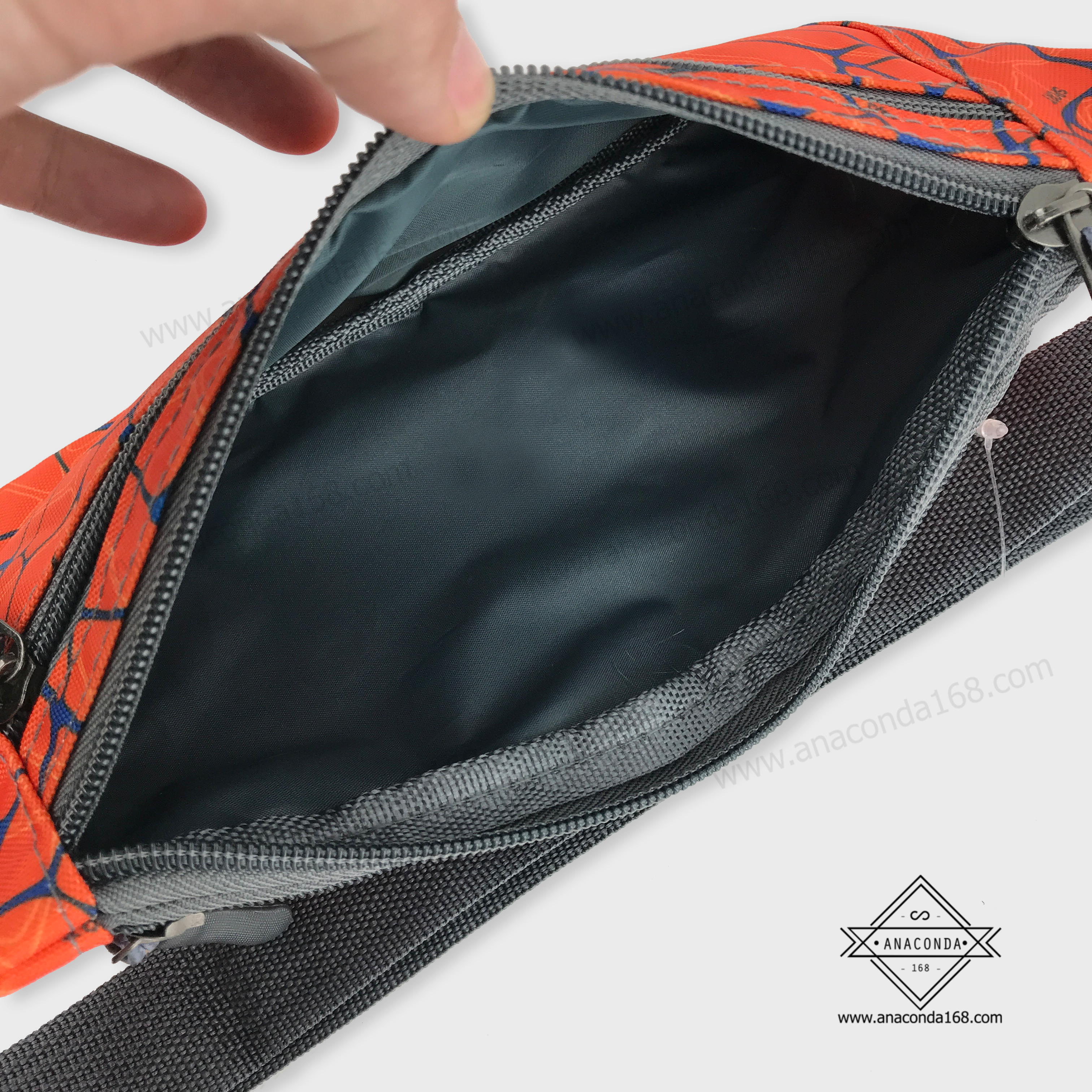 กระเป๋าคาดเอวสปอร์ต 3 ซิปแบบลาย V.4(Sport Bag)