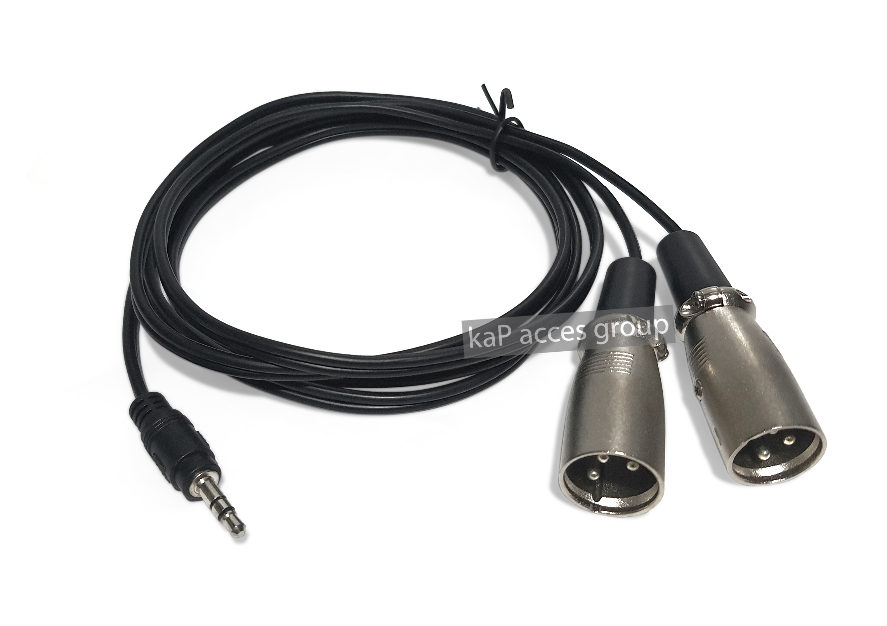 สาย 3.5 Stereo to Y XLR (Male) 1 ออก 2 ความยาว 1.5เมตร