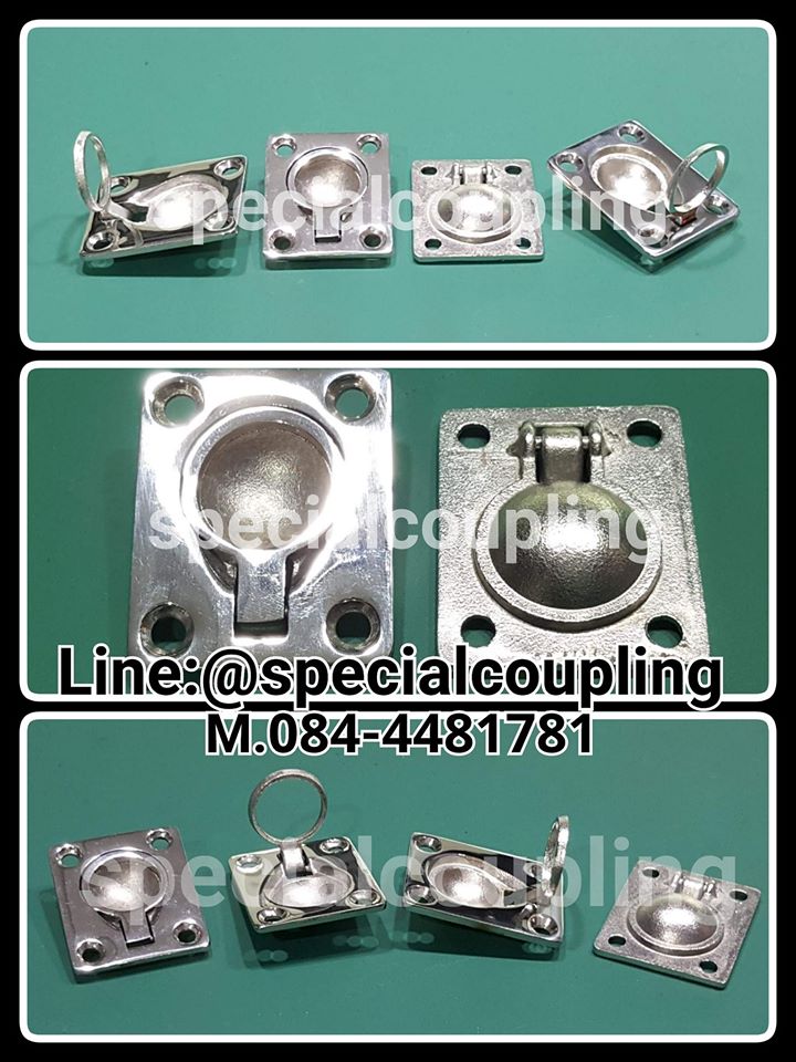 จำหน่าย Handle ring sus316 ใช้กับเรือ,รถ ฯขนาด กว้าง 38 มิล ยาว 48 มืล พร้อมส่งคะ