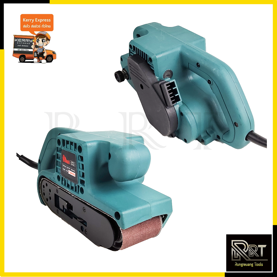 MASAKI เครื่องขัดกระดาษทราย-สายพาน(รถถัง) 3"นิ้ว - รุ่น MK-9901