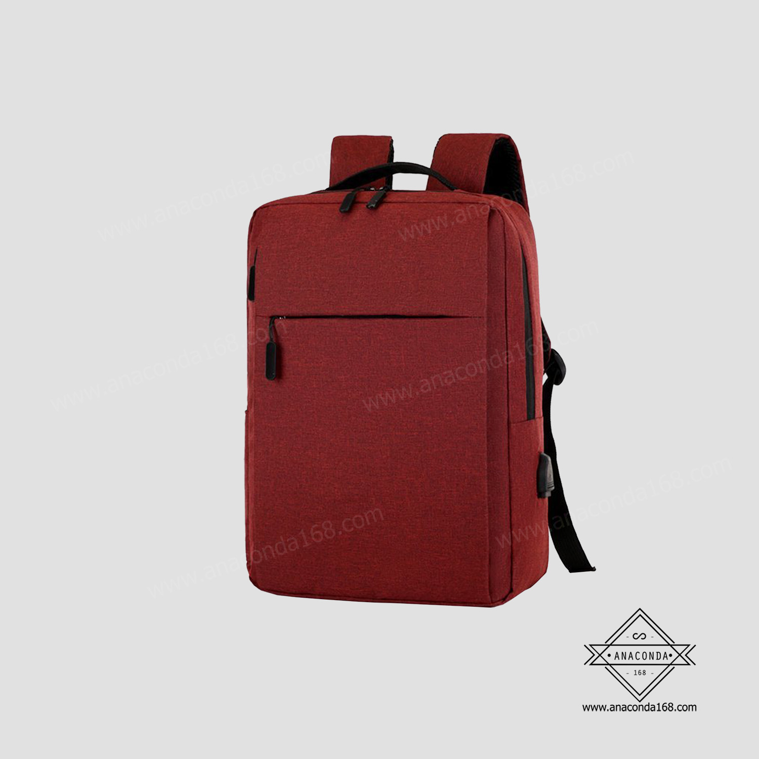 กระเป๋าเป้ไอทีสะพายหลังพร้อมช่องต่อสาย USB (Notebook & Laptop)