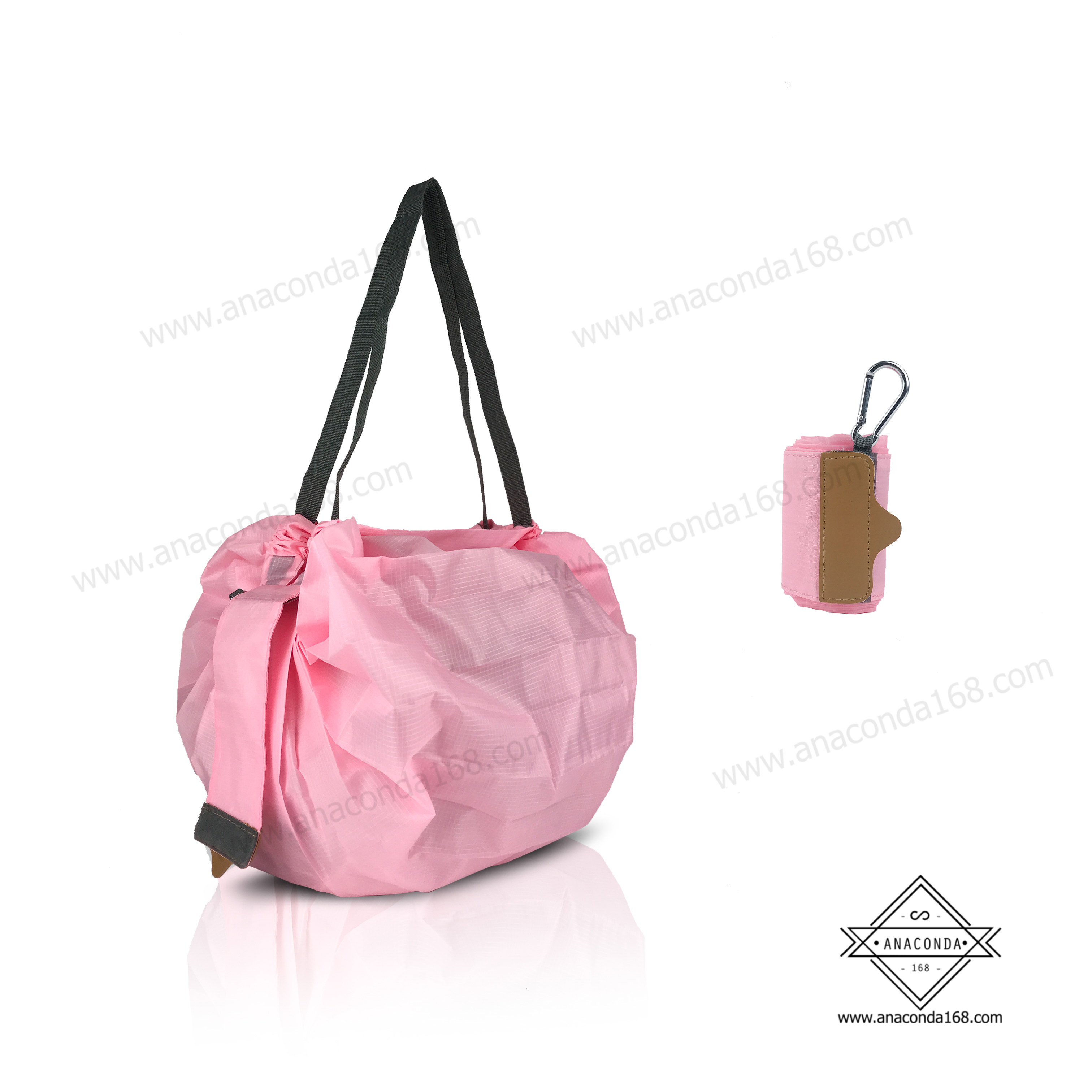 ถุง Shopping Bag พกพาแบบม้วน Ver.2