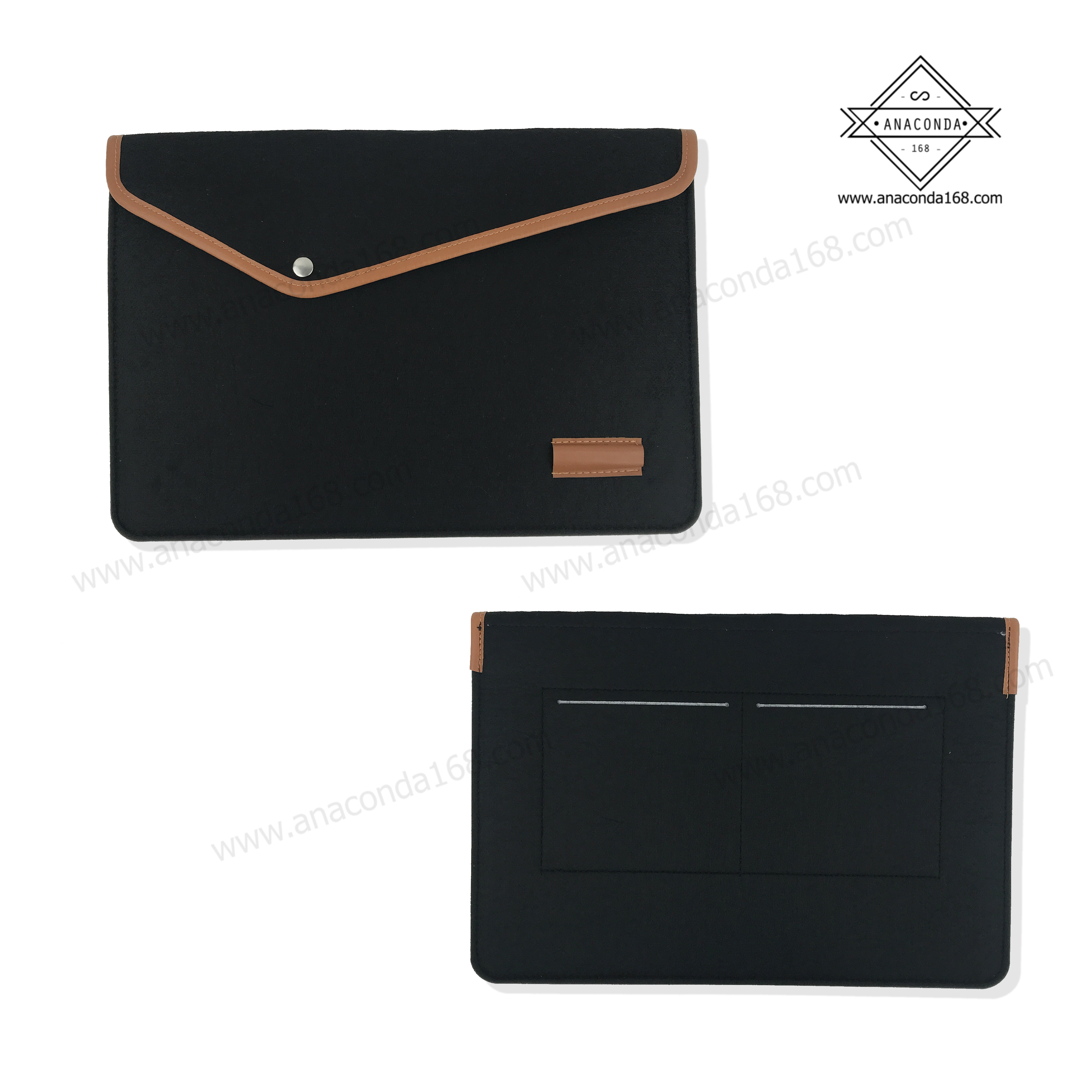 กระเป๋าใส่แล็ปท็อป & เอกสาร(ผ้าสักหลาด 13 นิ้ว)