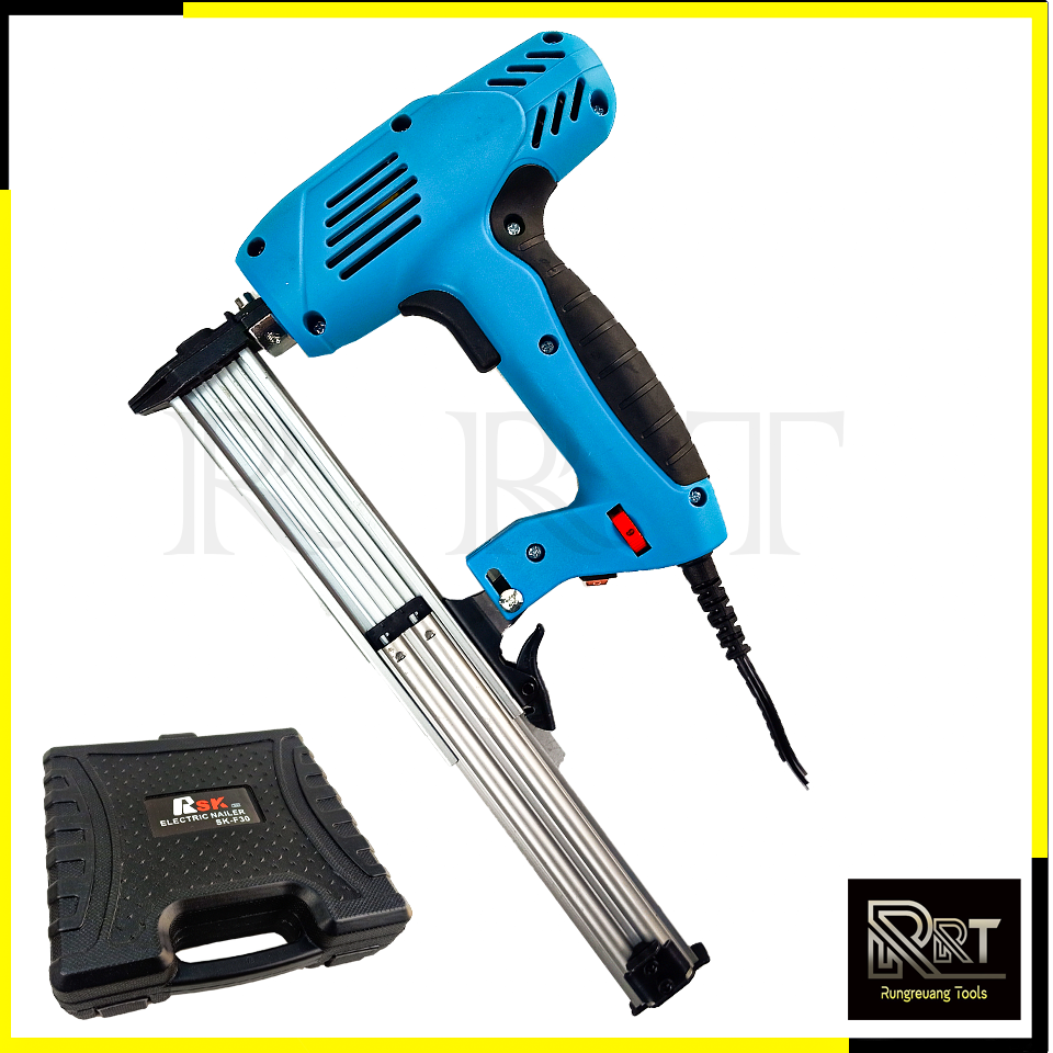 RSK ปืนยิงตะปูไฟฟ้า ขาเดี่ยว รุ่น SK-F30 พร้อมกล่องเก็บ