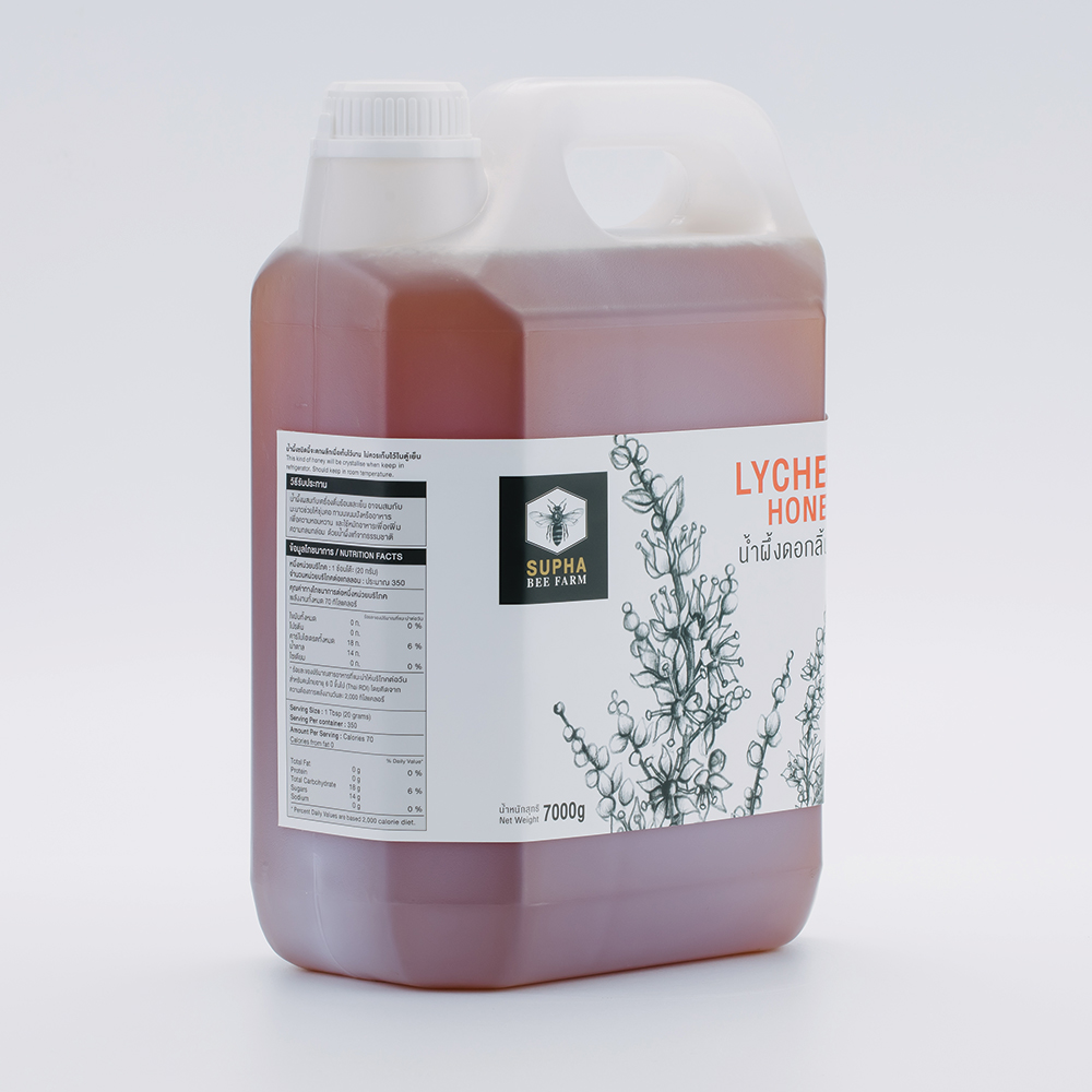 น้ำผึ้งดอกลิ้นจี่ 7 กิโลกรัม (Lychee Honey 7kg)