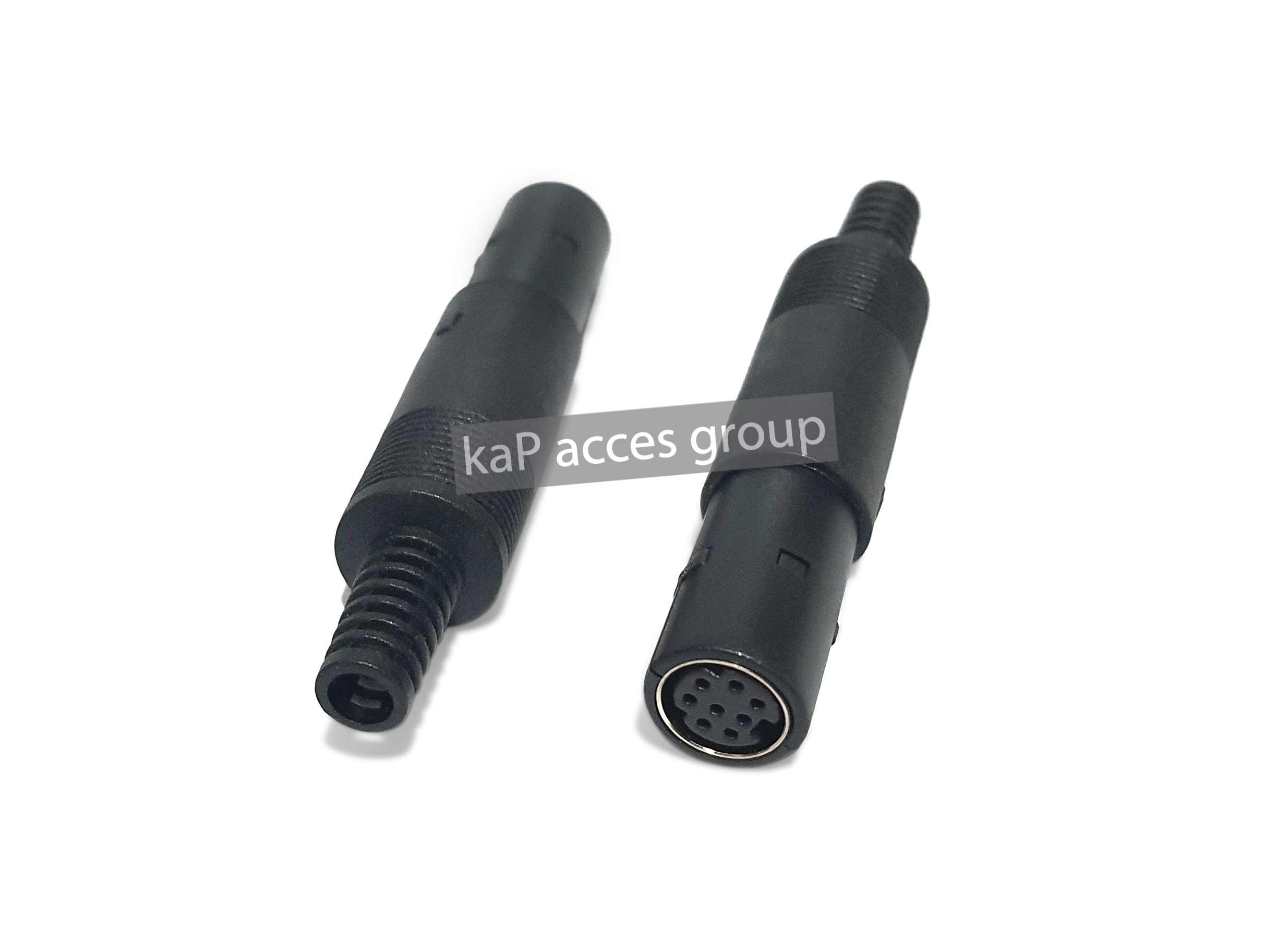 MINI DIN 8 PIN Plug Female JACK PLC Mitsubishi FX Series IAI controller