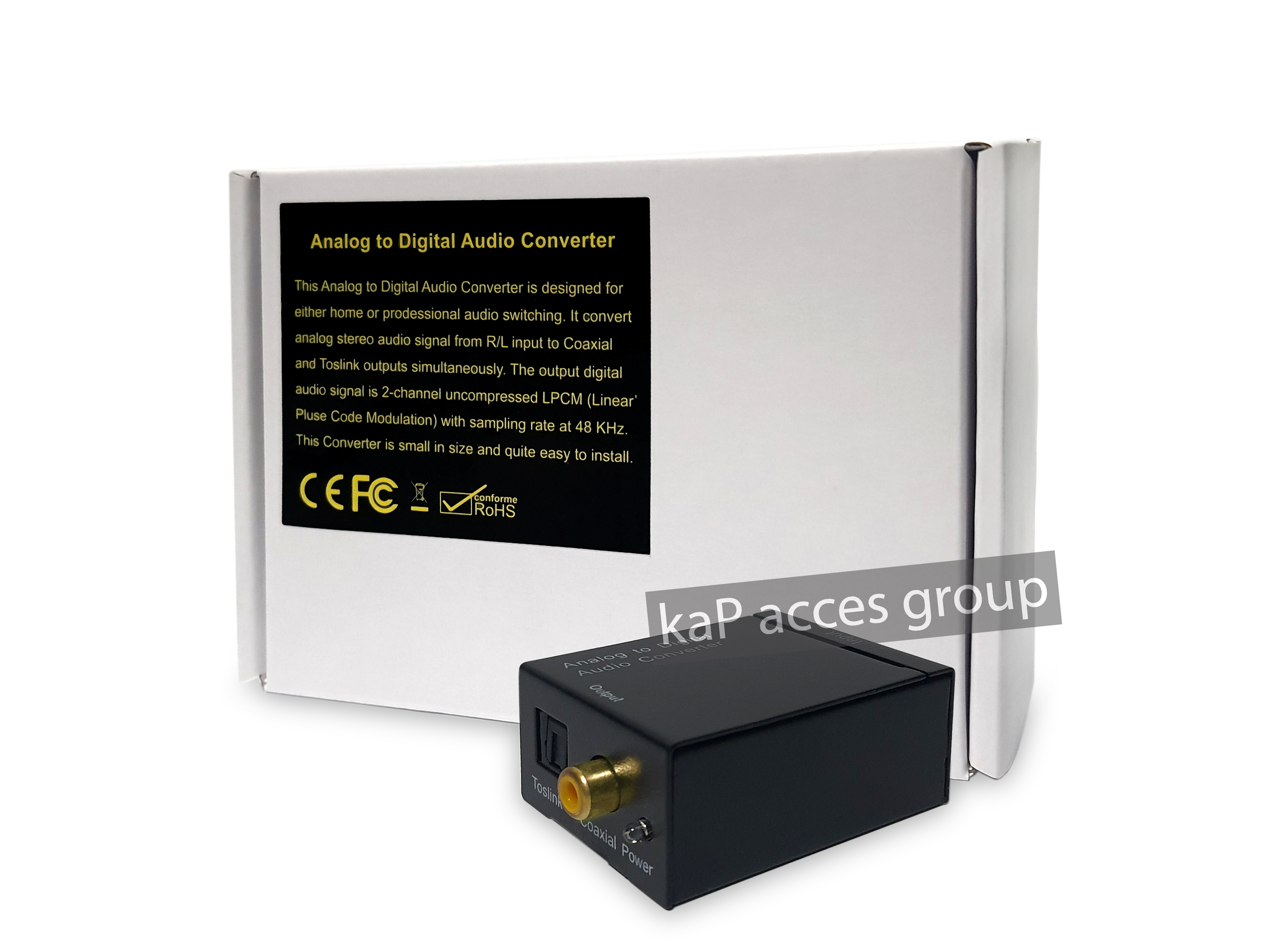 ANALOG TO DIGITAL AUDIO CONVERTER
