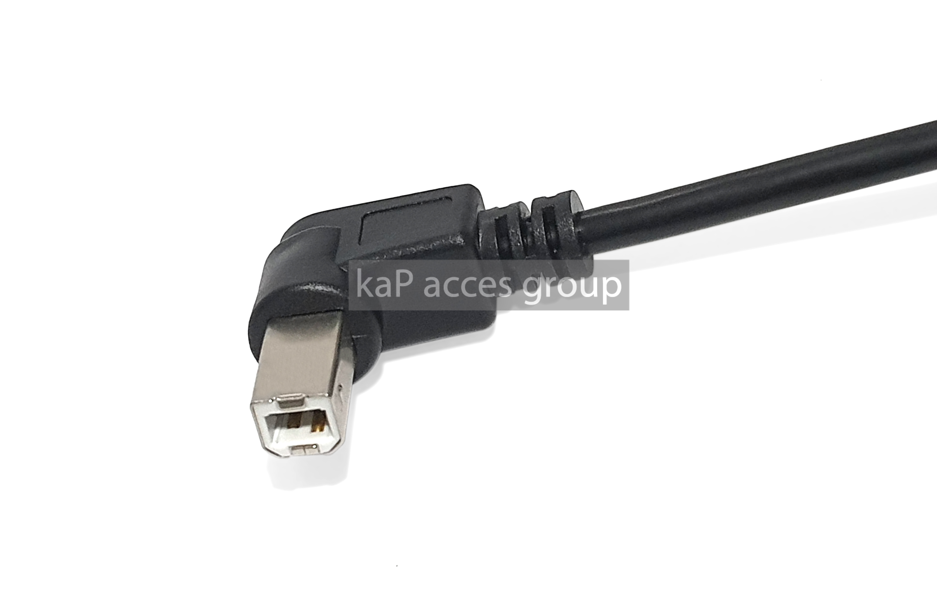 USB 2.0 ปริ้นเตอร์ Type B PRINTER หัวงอ Right สายยาว 1เมตร