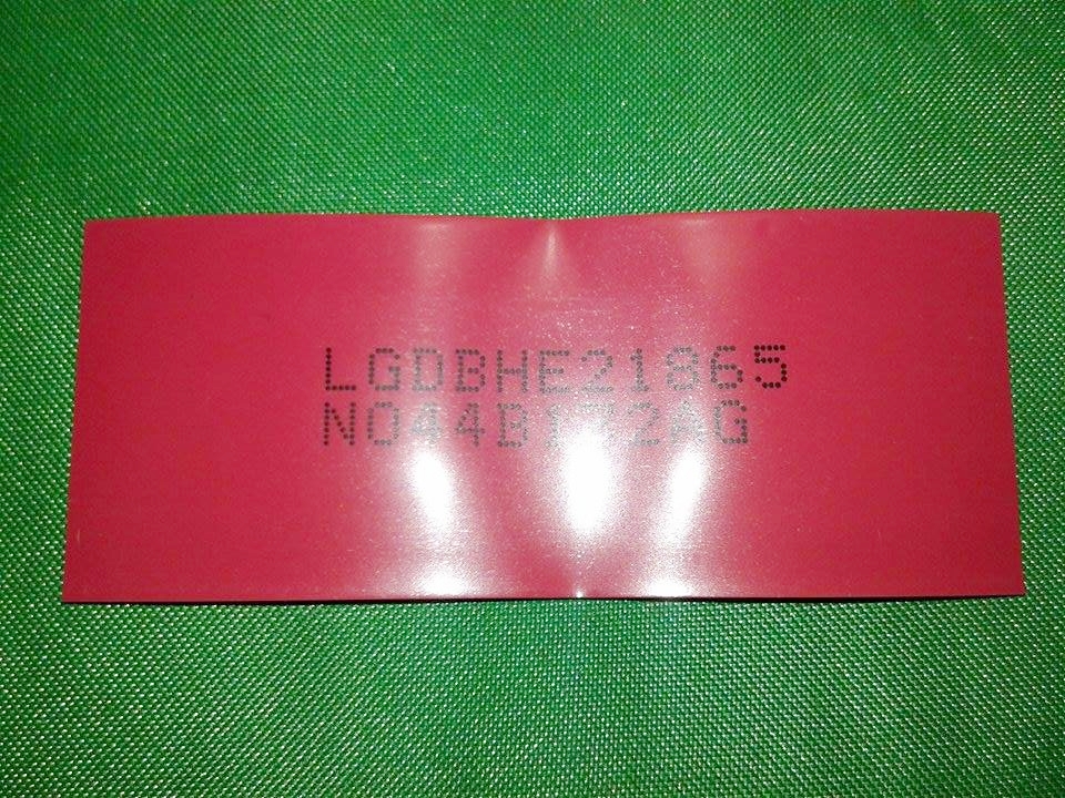ปลอกหุ้มถ่าน 18650 LG HE2 แท้โรงงาน