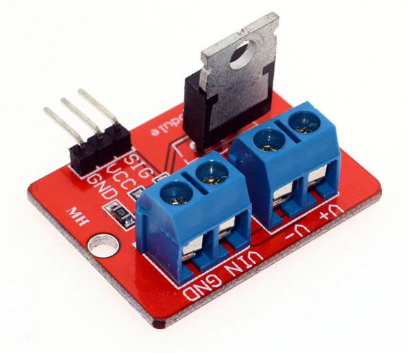 Mosfet IRF520 โมดูลไดร์เวอร์สำหรับ ARduino MCU ARM ราสเบอร์รี่ pi