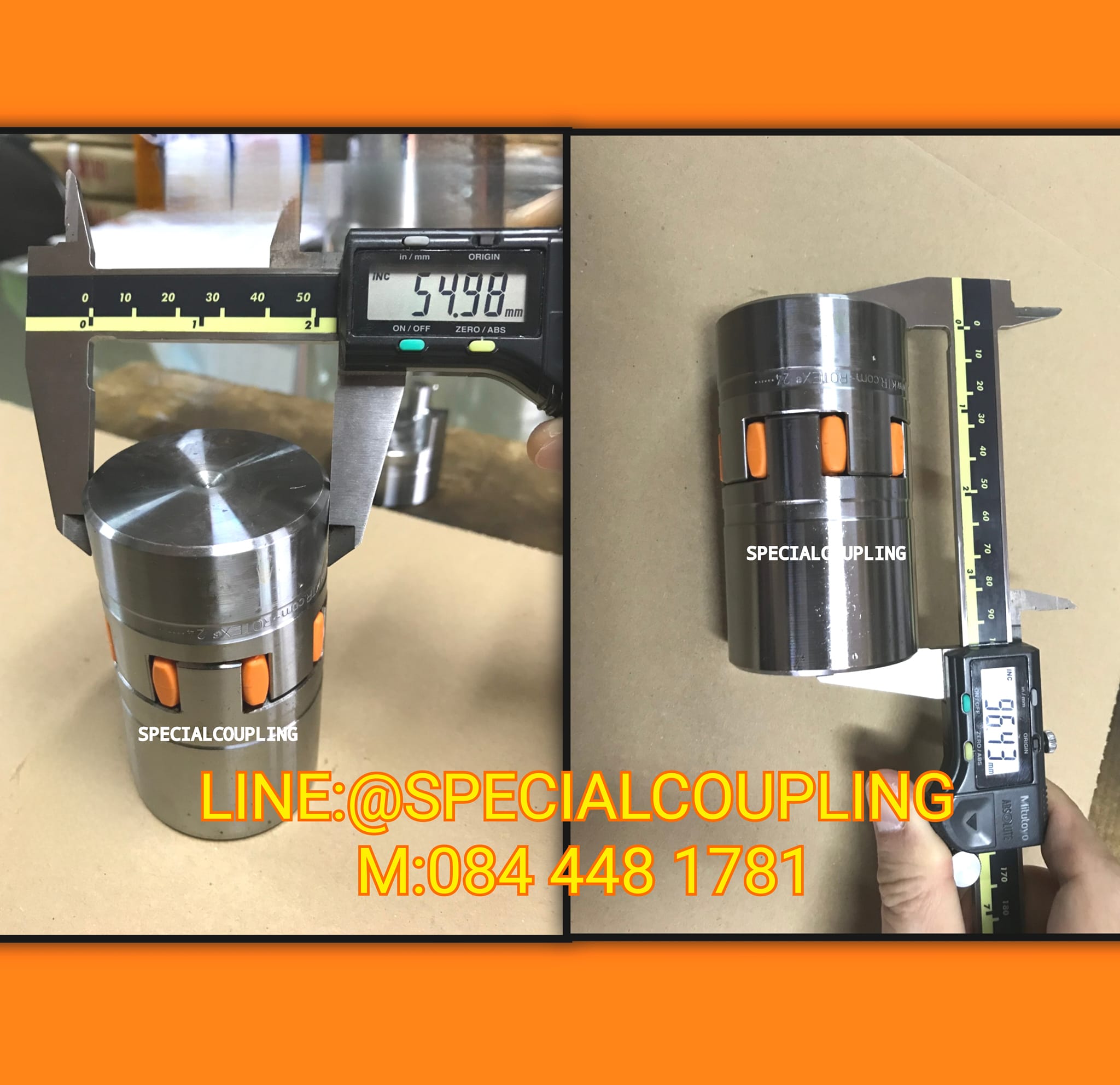 จำหน่ายRotex steel coupling Size 24 orange spider Hub1A/1B ktr Germany พร้อมส่งคะ สอบถามได้จ้า