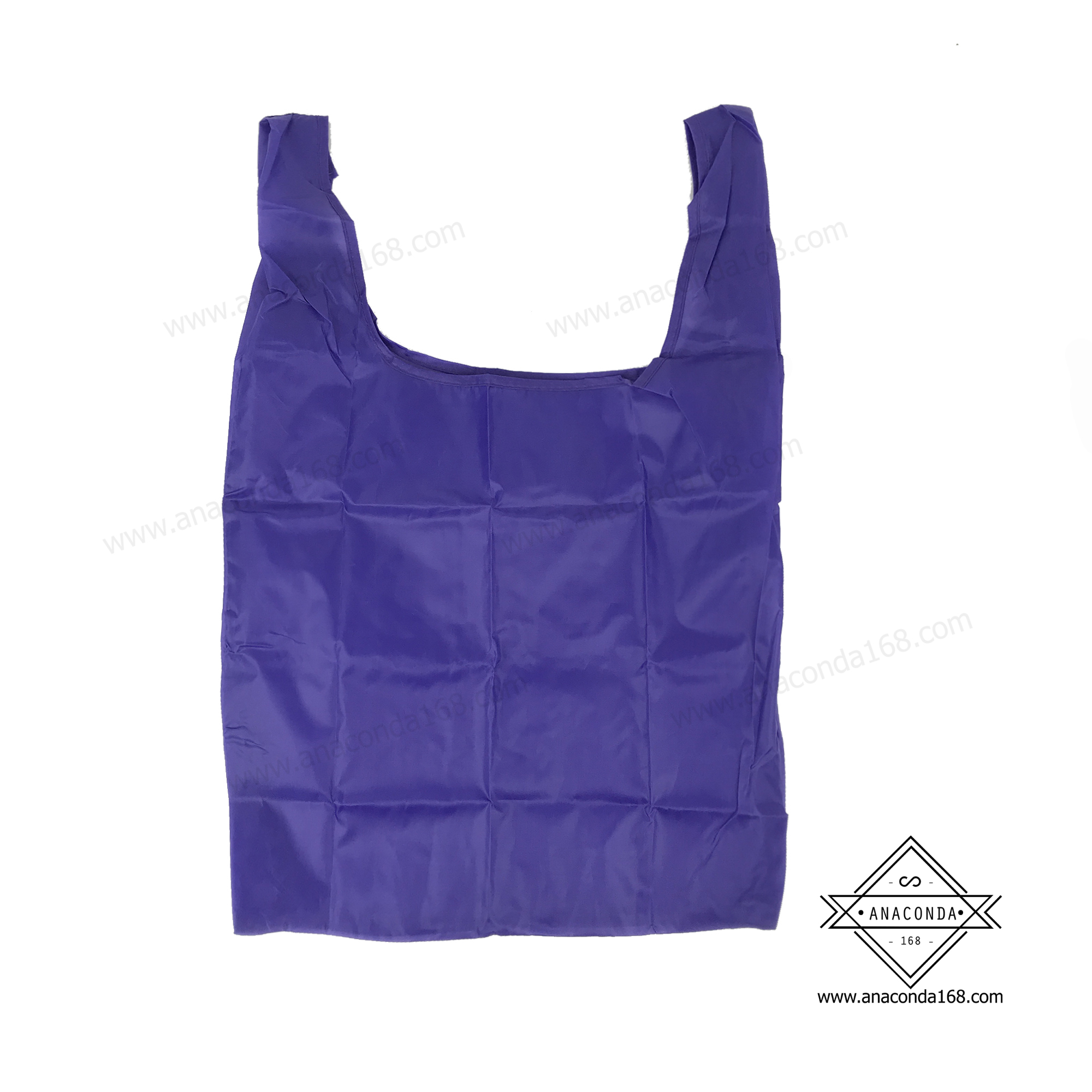 กระเป๋าช็อปปิ้งพับเก็บได้ BAGCU สีพื้น (Shopping Bag)