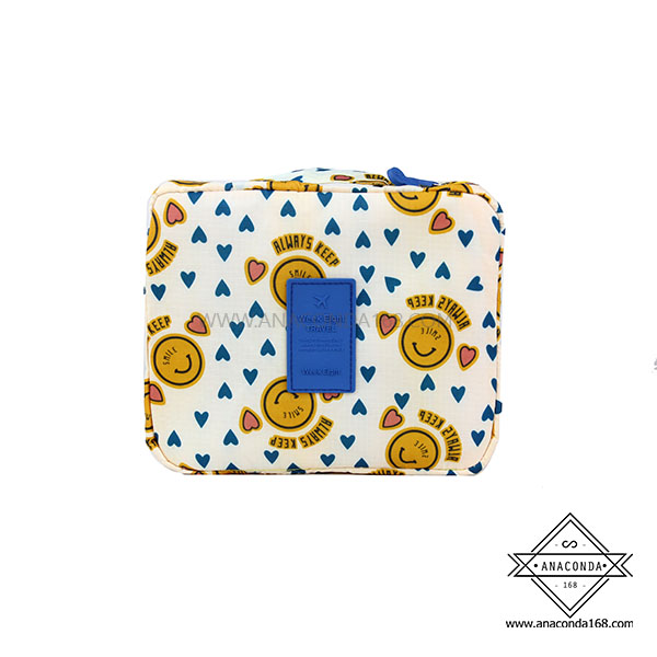 กระเป๋าจัดระเบียบเครื่องสำอางแบบลาย กระเป๋าจัดระเบียบเดินทาง