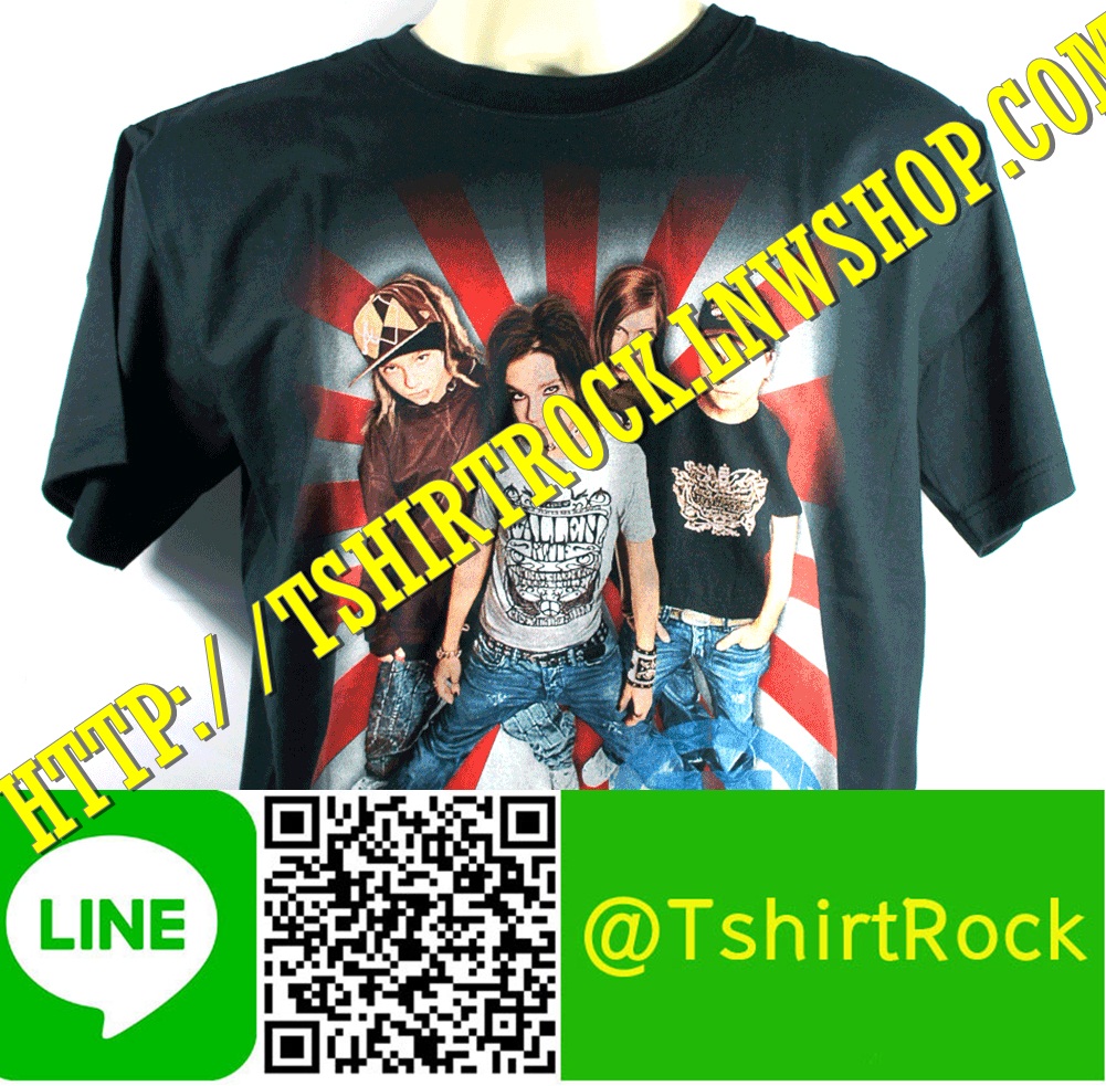 TOKIO HOTEL เสื้อยืดวงร็อค เมทัล ดนตรี เสื้อวงโทคิโอโฮเทล THL732