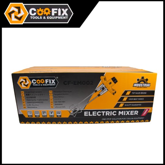 COOFIX เครื่องผสมสีแกนคู่ 14 นิ้ว 1300W รุ่น CF-EM002
