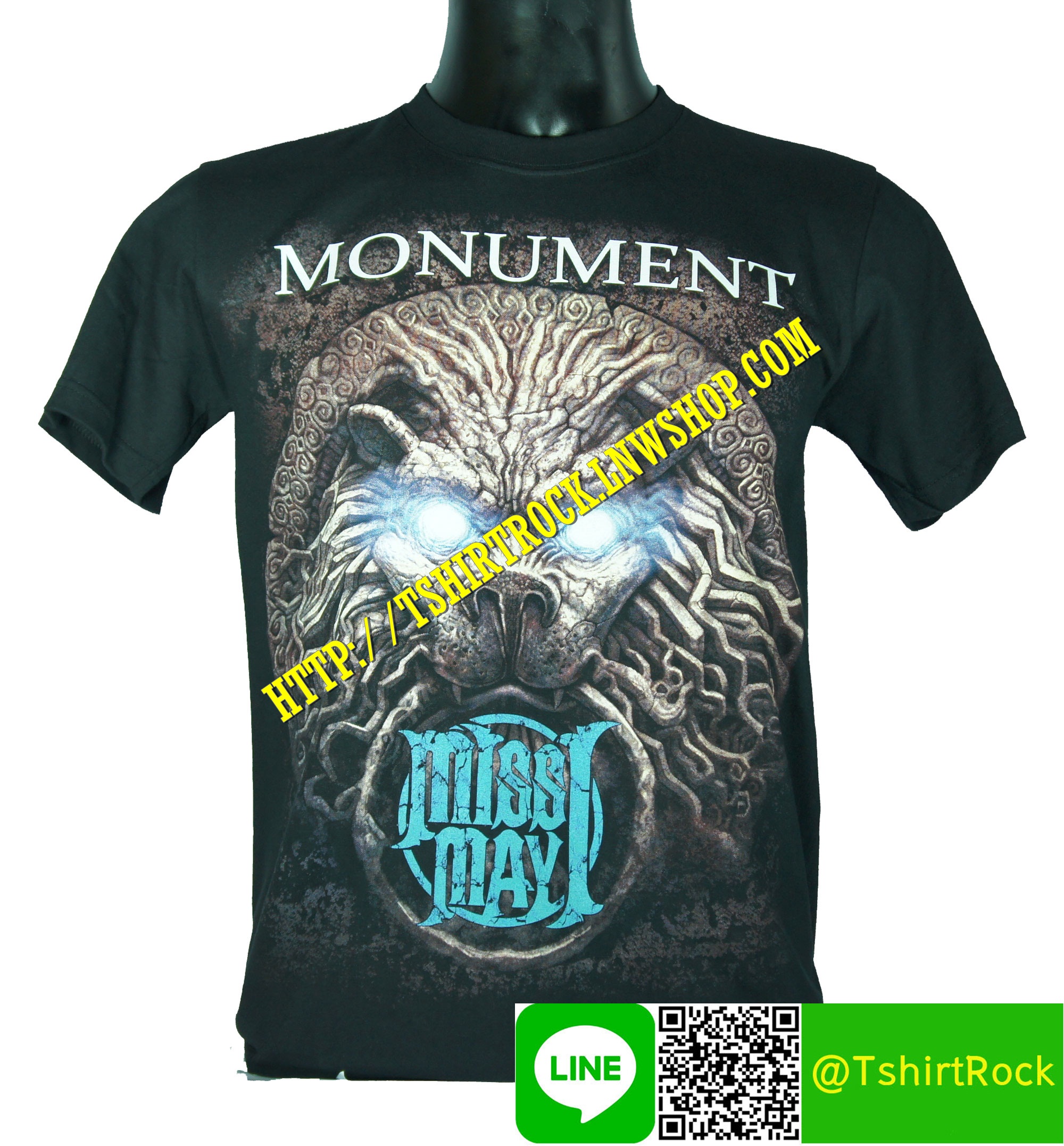 MISS MAY I เสื้อยืดวงร็อค เมทัล ดนตรี เสื้อวง MMI1113