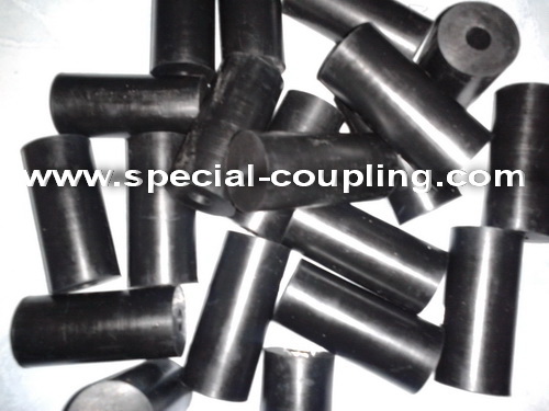 หล่อยางNBRขนาด ID 10 x OD 30 x L 65 mm.