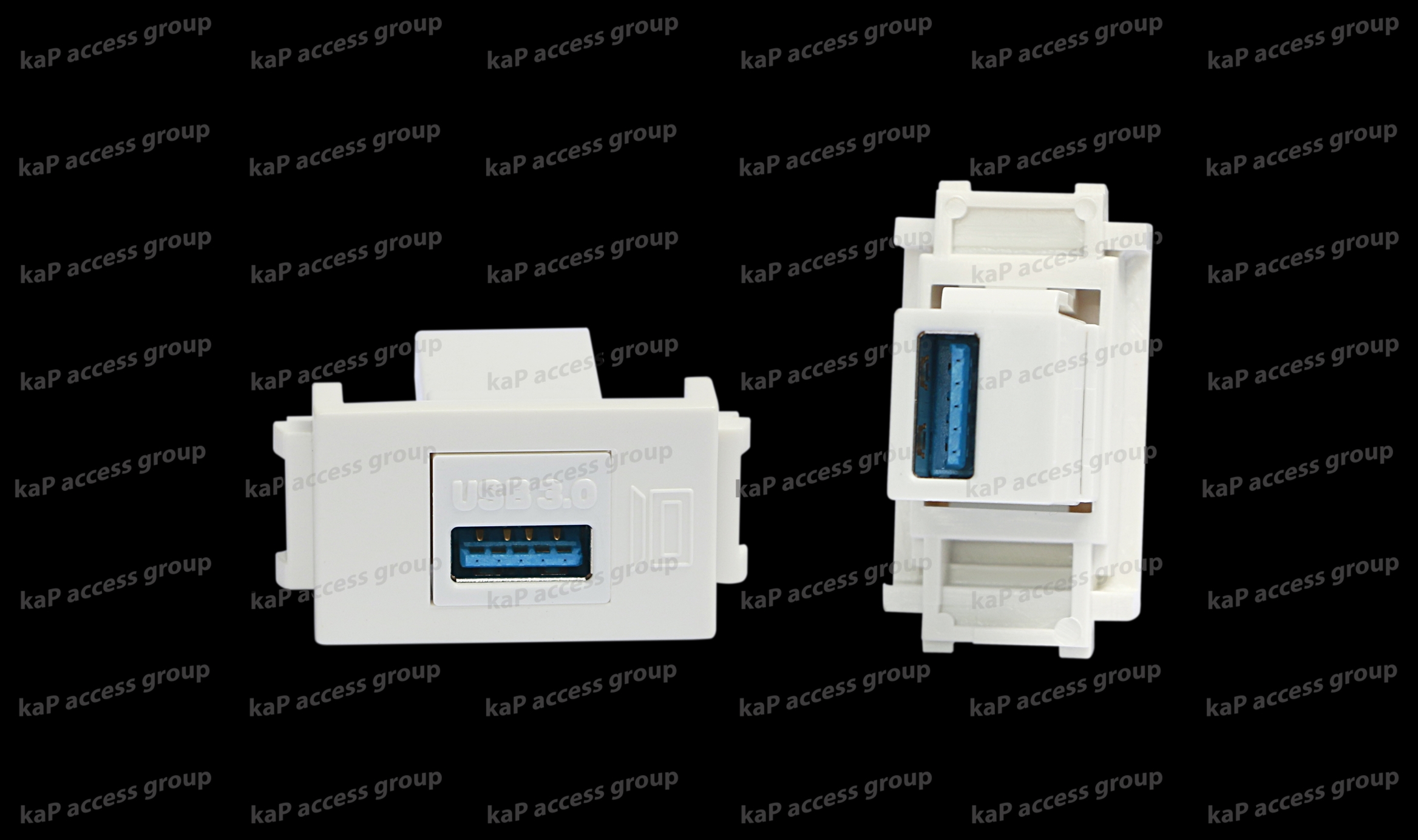 Plate Socket USB 3.0 (Female / Female)