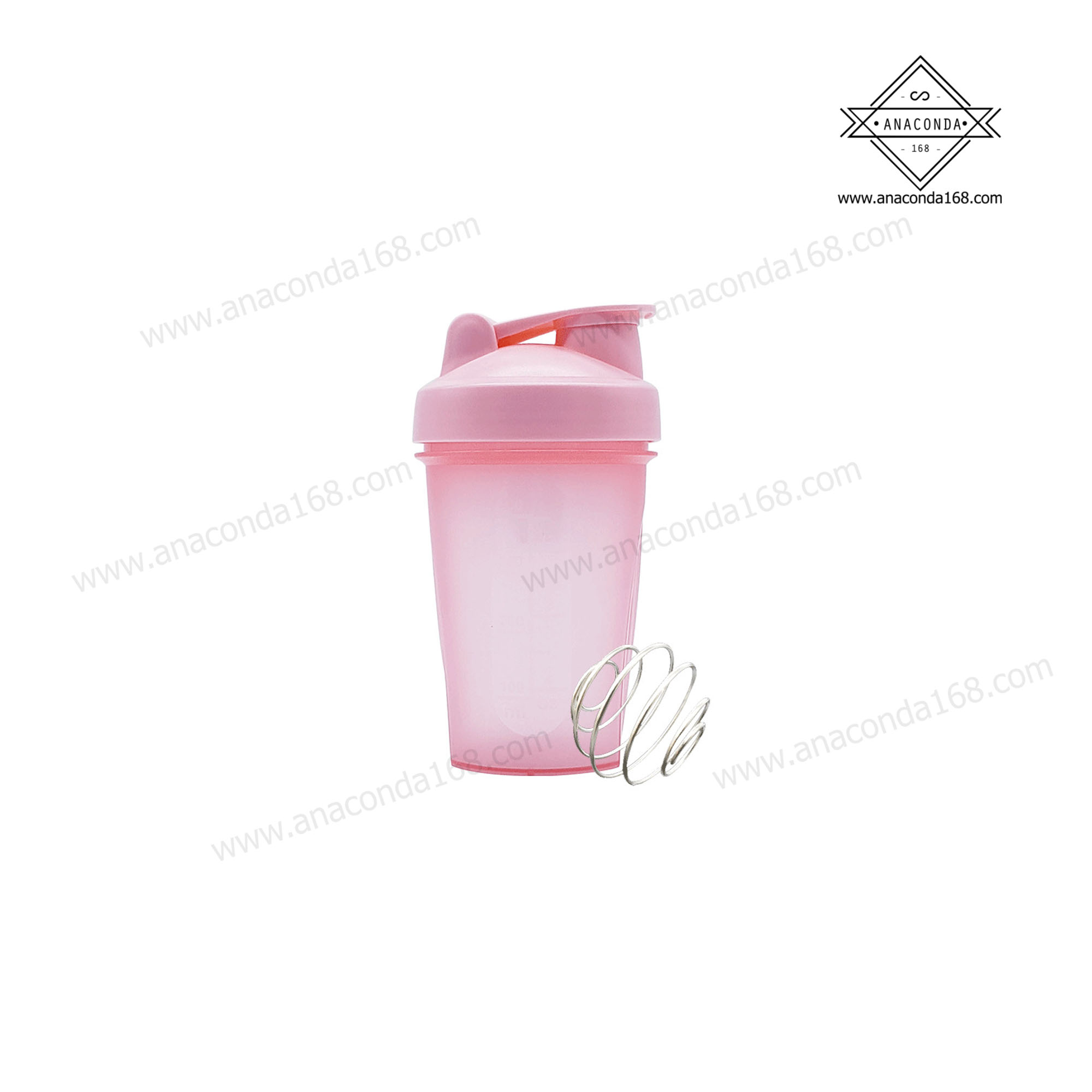 แก้วเชค แก้วชงพลาสติกสีสันสดใส 400ml.