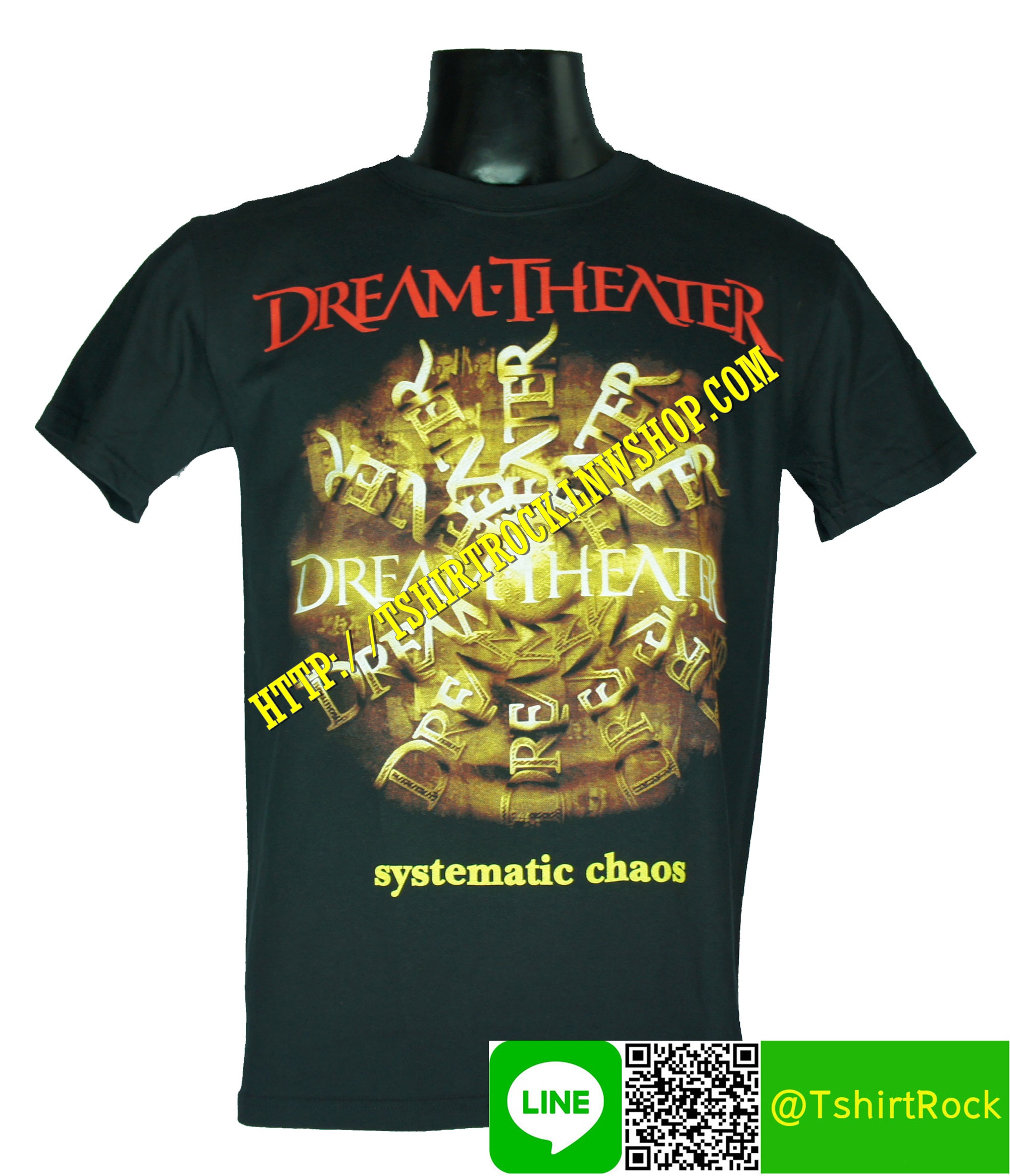 DREAM THEATER เสื้อยืดวงร็อค เมทัล ดนตรี เสื้อวงดรีมเธียเตอร์ DTR826