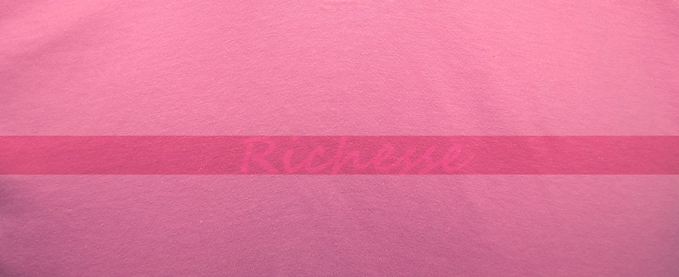เสื้อยืด คอกลม แขนสั้น สีชมพู Size XL