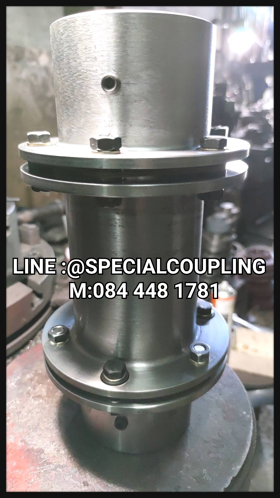 รับผลิตDISC COUPLING SPACER ตามแบบตามตัวอย่าง รอสินค้า15วัน สอบถามได้จ้า