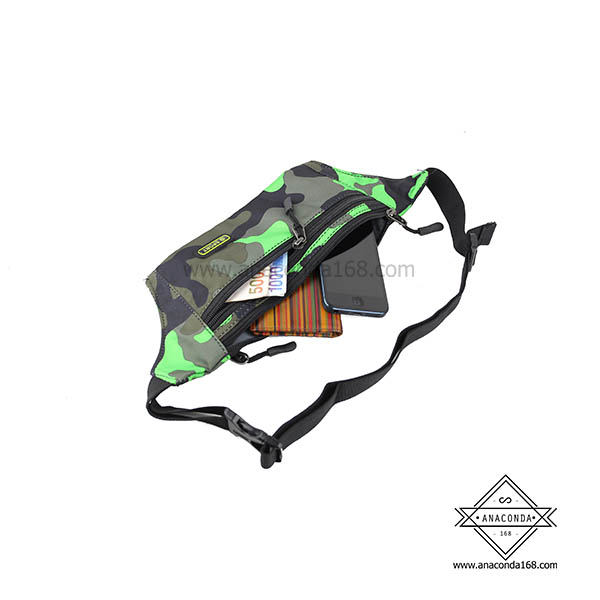 กระเป๋าคาดเอวสปอร์ต 3 ซิปแบบลาย V.1(Sport Bag)