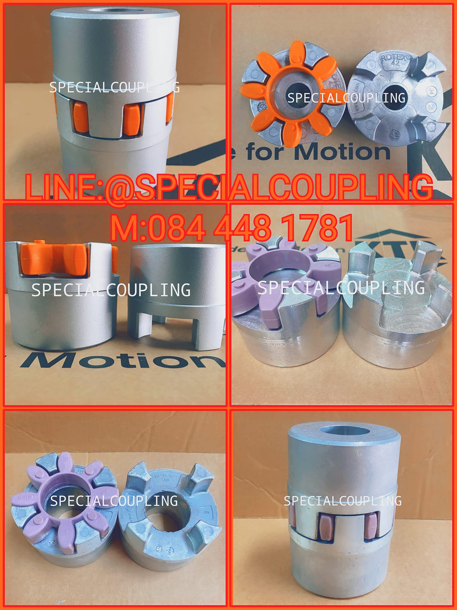 จำหน่ายRotex size 38 Aluminum URETHARN SPIDER KTR COMPLETE SET GERMANY พร้อมส่งคะ สอบถามได้คะ