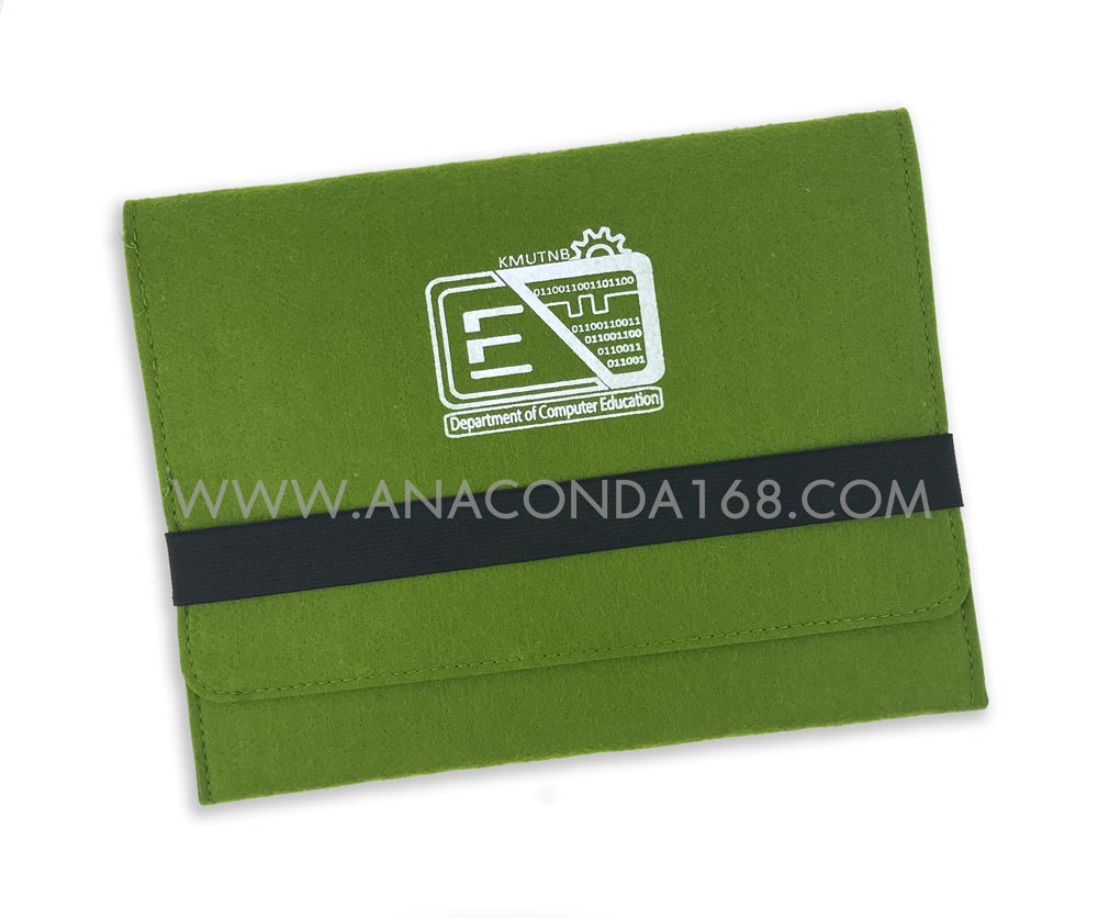 กระเป๋าไอแพด - แท็บเล็ต สกรีนโลโก้