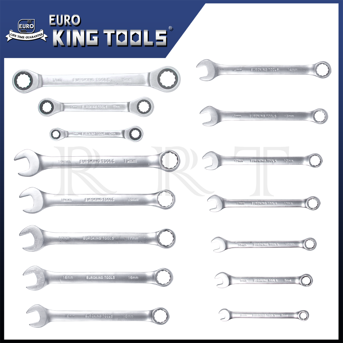 EURO KING TOOLS ชุดบล็อก 150 ตัวชุด บล็อกชุด 1/2" 1/4" 3/8" 6 เหลี่ยม ครบชุด