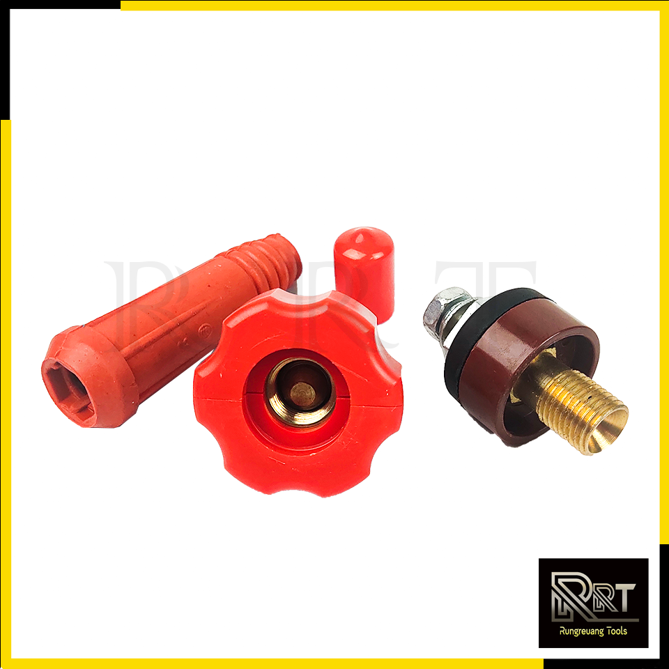 BONCHI ขั้วต่อสายเชื่อม(แดง) ใช้กับตู้เชื่อม Inverter