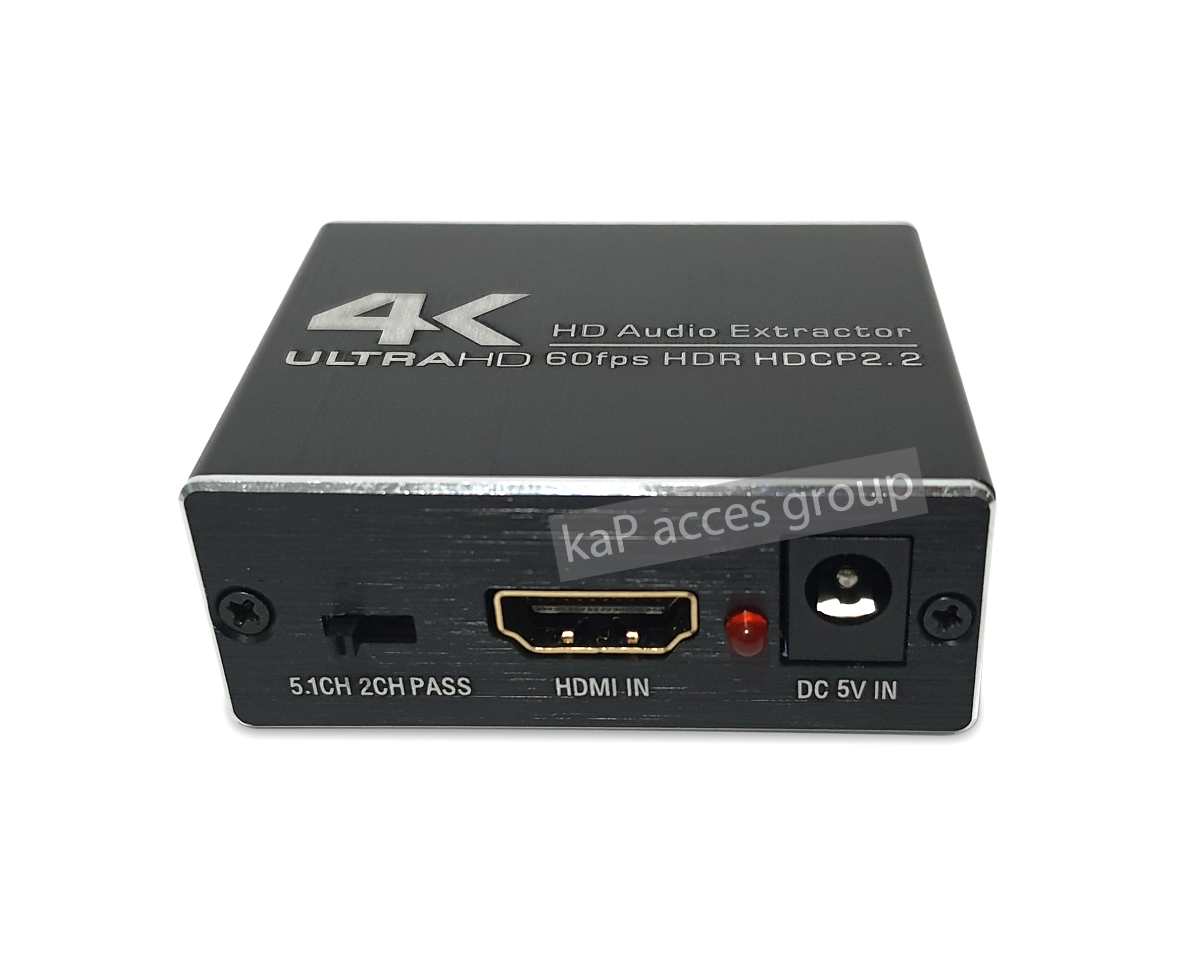 กล่องแปลงสัญญาณ HDMI 2.0 Audio Extractor Converter Toslink SPDIF + 3.5มม.Audio Splitter Adapter