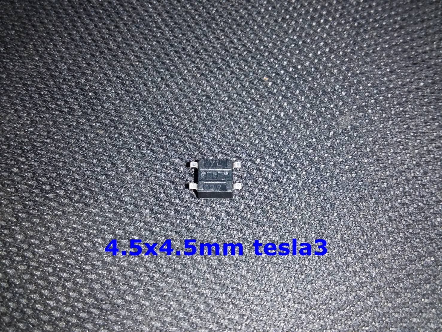ไมโครสวิทซ์ ปุ่มเทสล่า3 ขนาด 4.5*4.5มม.