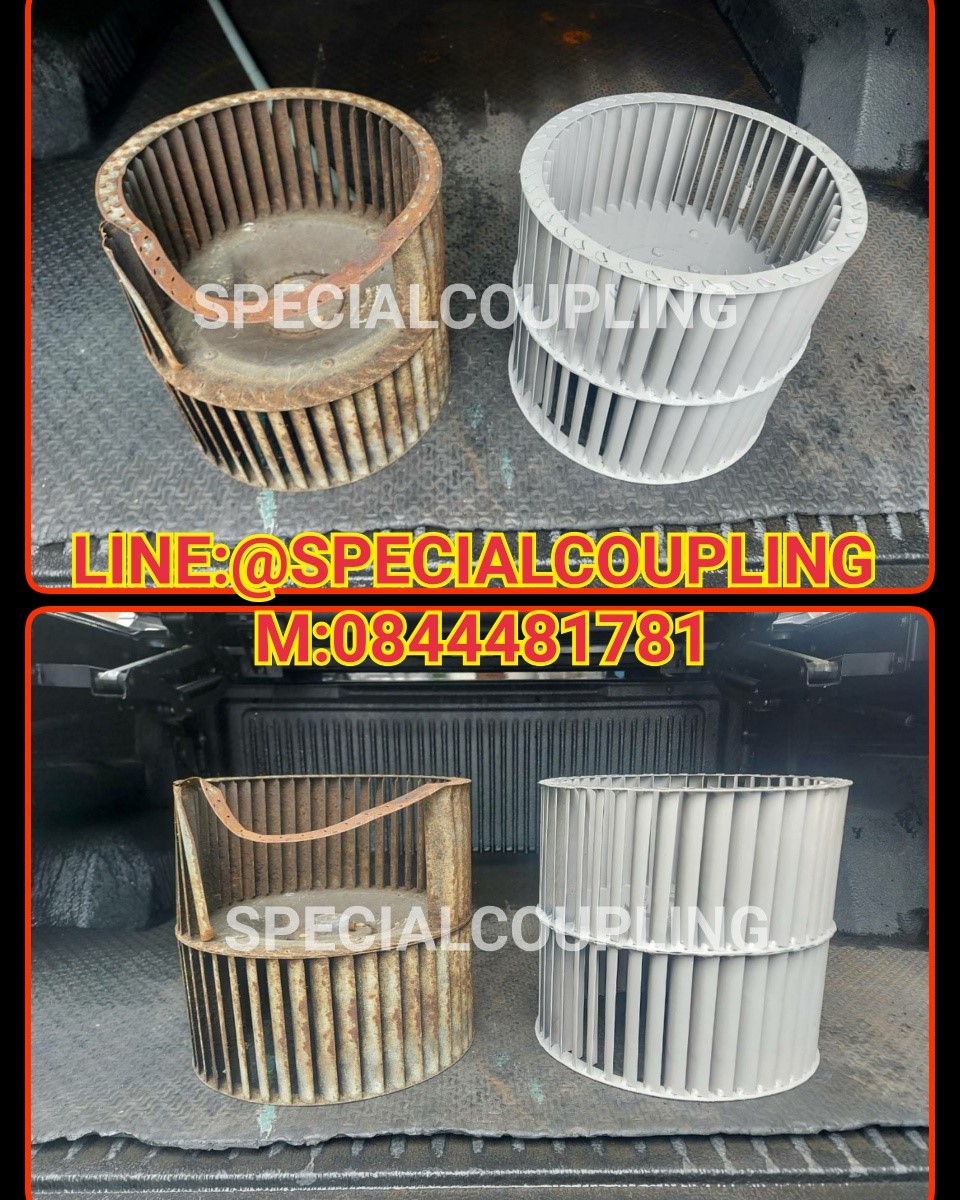 รับผลิตใบพัดลมกรงกระรอกเหล็กขนาดOd 11" L10" 42 ซี่ใบ พร้อมบาลานส์ รอสินค้า10 วัน สอบถามได้จ้า