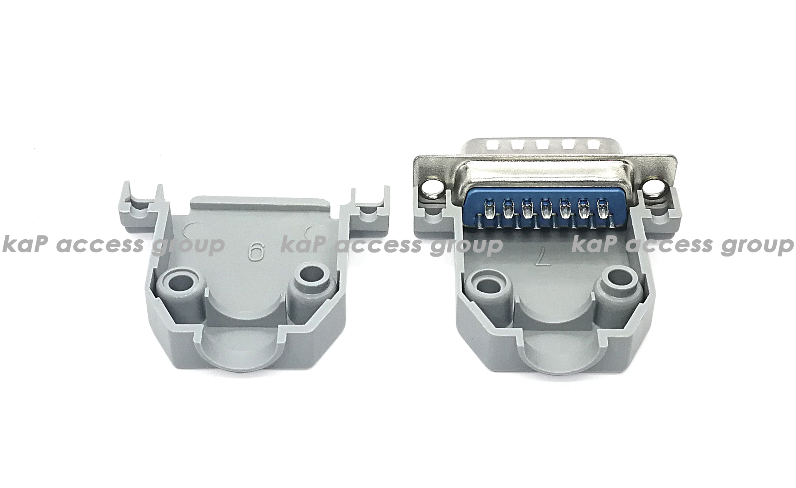 ชุดประกอบเข้าหัว D-SUB DB15 2 แถว ตัวผู้