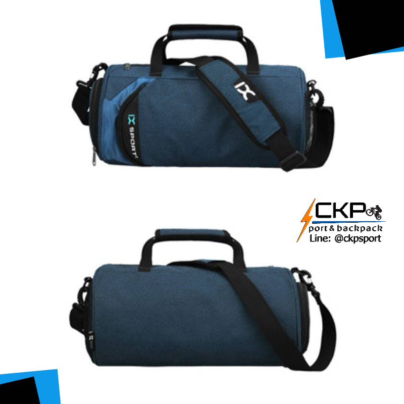 กระเป๋าฟิตเนส IXSPORT เป็นกระเป๋าใส่เสื้อผ้าและอุปกรณ์ต่างๆ ในการเข้าฟิตเนสหรือออกกำลังกาย เนื้อผ้าด้านนอกกันน้ำ เช่นเหงื่อ หรือน้ำที่กระเด็นใส่ มีช่องเก็บรองเท้าด้วย จากร้าน ckpsport&back สามาติดต่อได้ที่ lineID :@ckpsport
