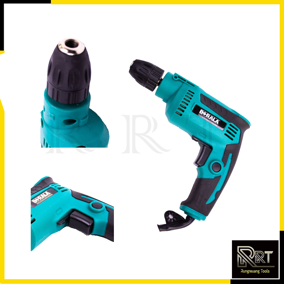 BERALA สว่านปรับรอบซ้าย-ขวา 10 mm. รุ่น DP-2011 (Keyless)