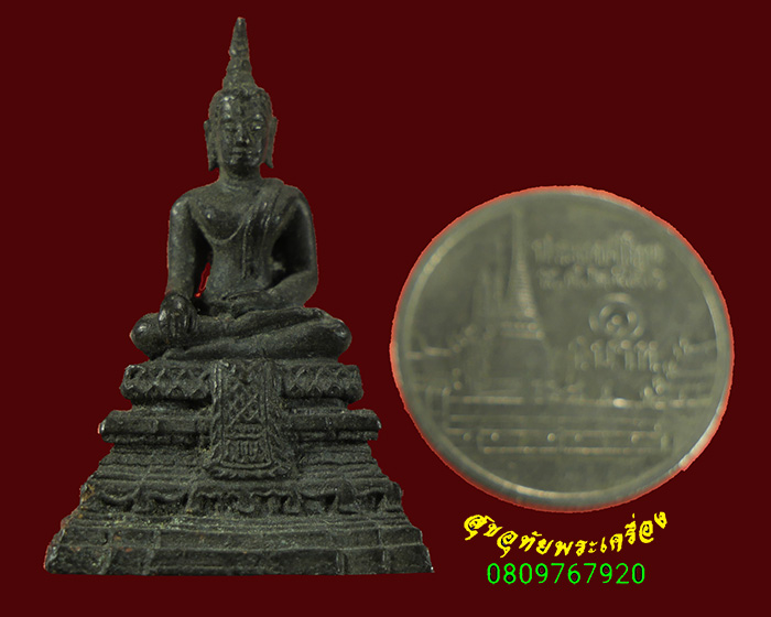 672.พระกริ่งหลวงพ่อมงคลบพิตร วัดมงคลบพิตร จ.พระนครศรีอยุธยา เข้มขลังคลาสสิก สวยเดิมครับ***3