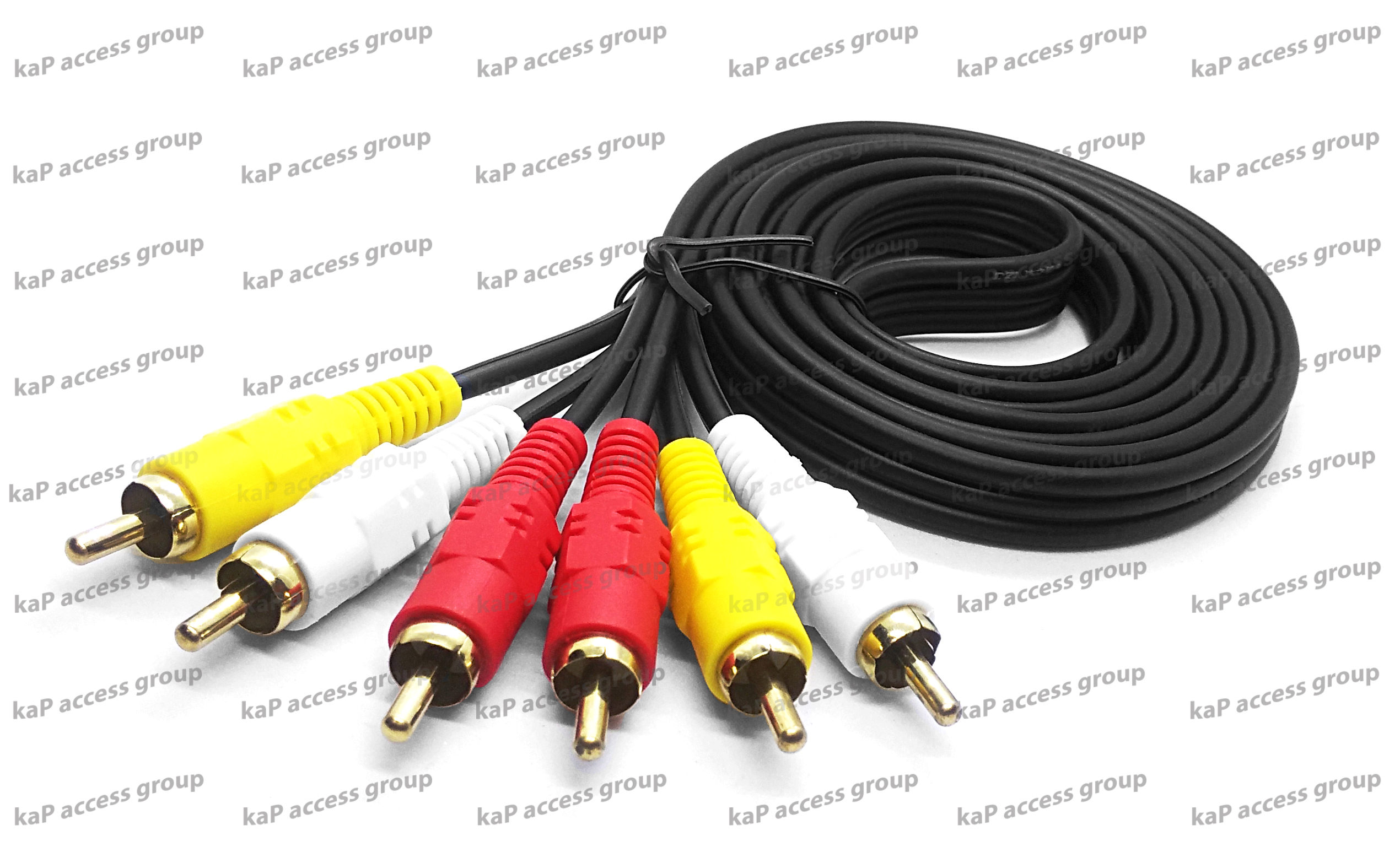 สาย AV (RCA) 3 ออก 3 ความยาว 1.8เมตร