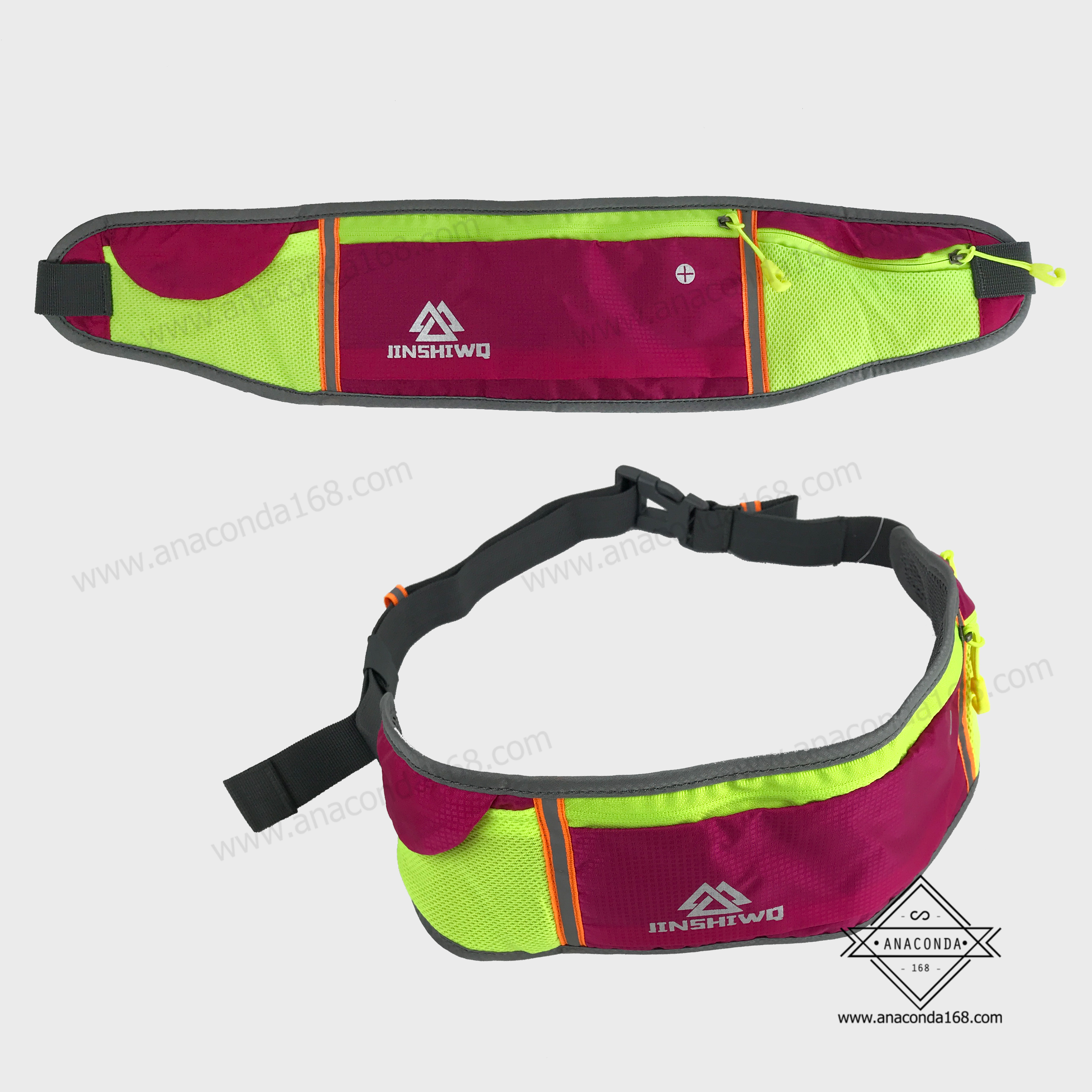 กระเป๋าคาดเอวสปอร์ต Jinshiwq 3ช่อง