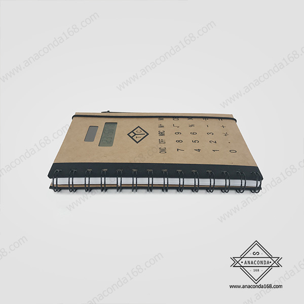สมุดเครื่องคิดเลข พร้อมปากกา