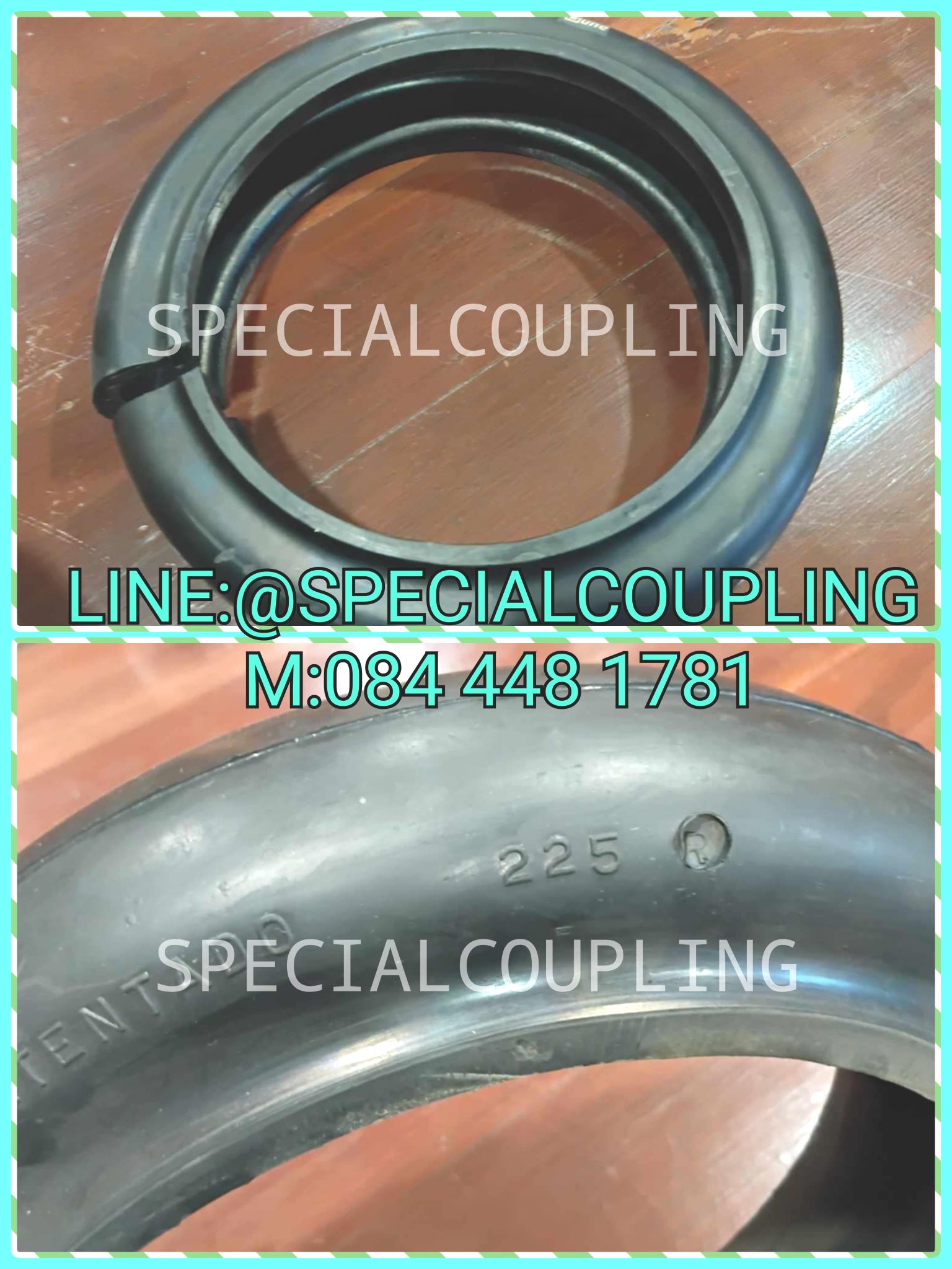 จำหน่ายTYREFLEX RUBBER SIZE 225R เทียบ STROMAG พร้อมส่งคะ สอบถามได้คะ