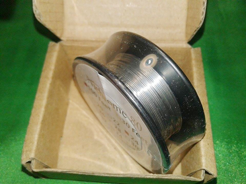 ลวด NI80 ขนาด 0.5 24GA แบ่งขายเป็นเมตร