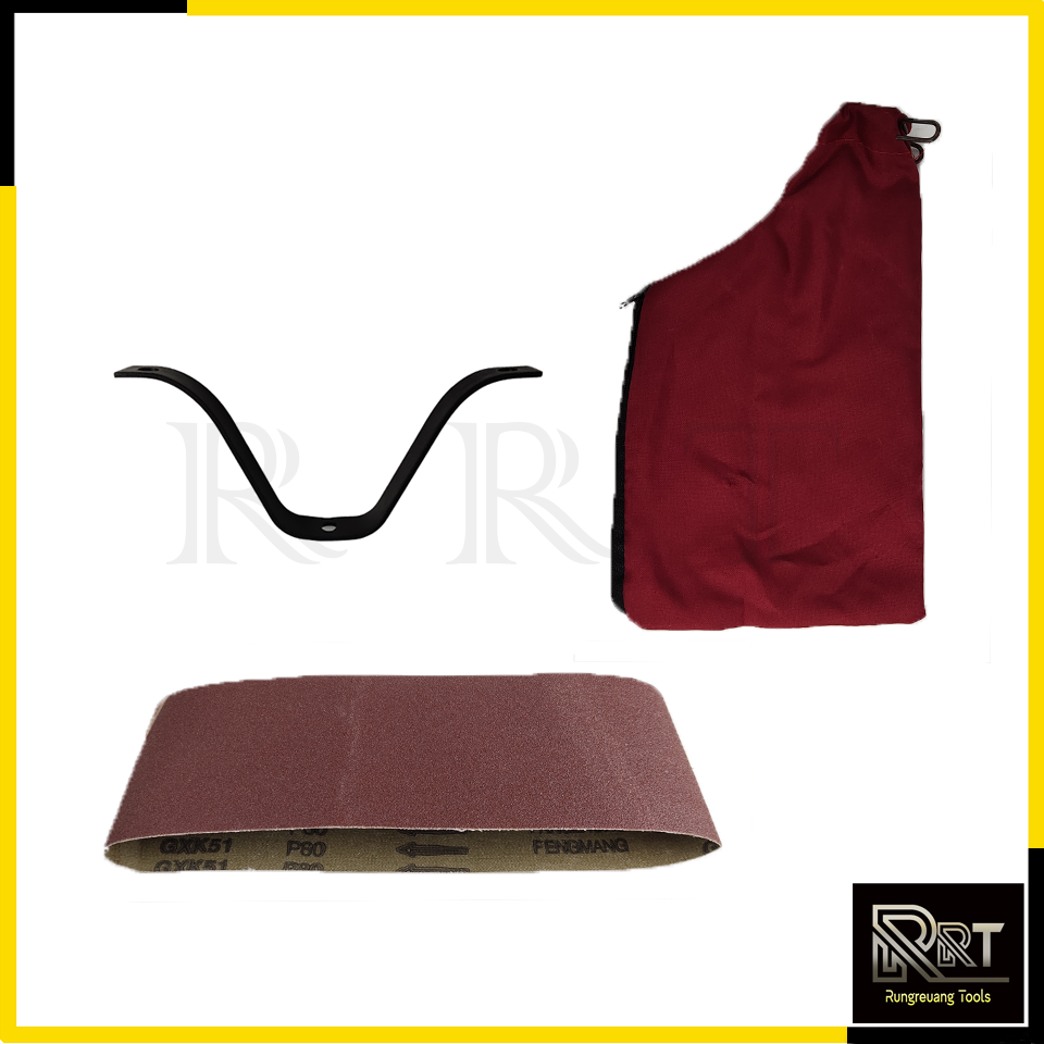 BERALA เครื่องขัดกระดาษทราย-สายพาน(รถถัง) 4"นิ้ว - รุ่น BL-9401