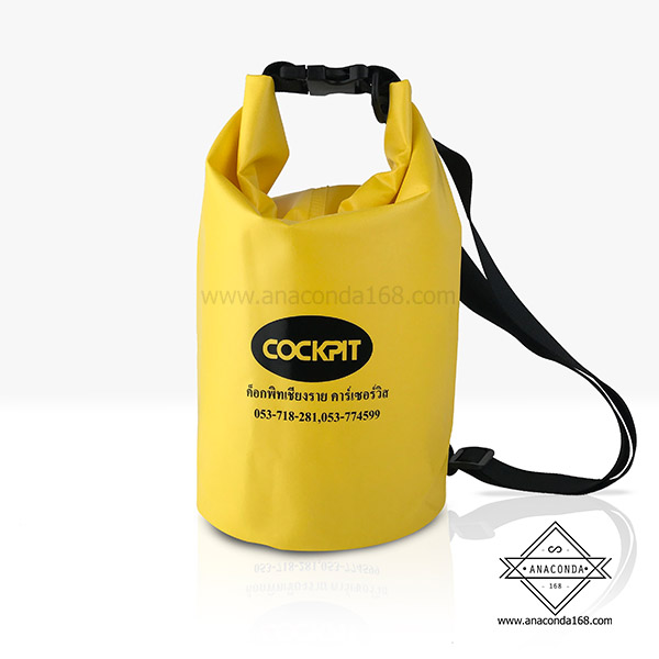 ถุงกันน้ำ 5 ลิตร (Dry Bags Water proof 5 L.) สกรีนโลโก้