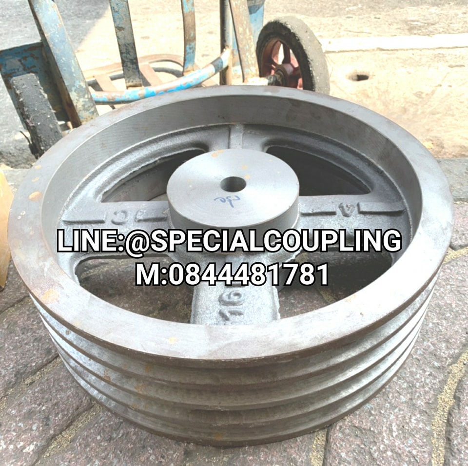 จำหน่ายPulley size 16" 4ร่องC ดุม5" พร้อมส่งคะ สอบถามได้คะ