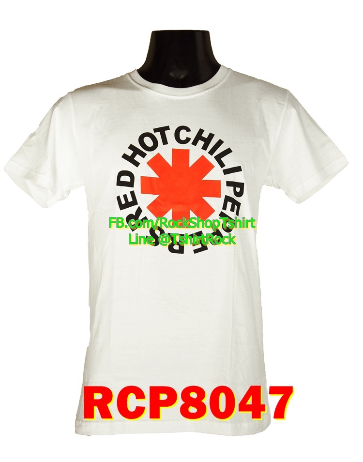 เสื้อร็อค RED HOT CHILI PEPPERS เสื้อวง เสื้อวินเทจ เรดฮอตชิลีเพปเปอส์ RCP8047